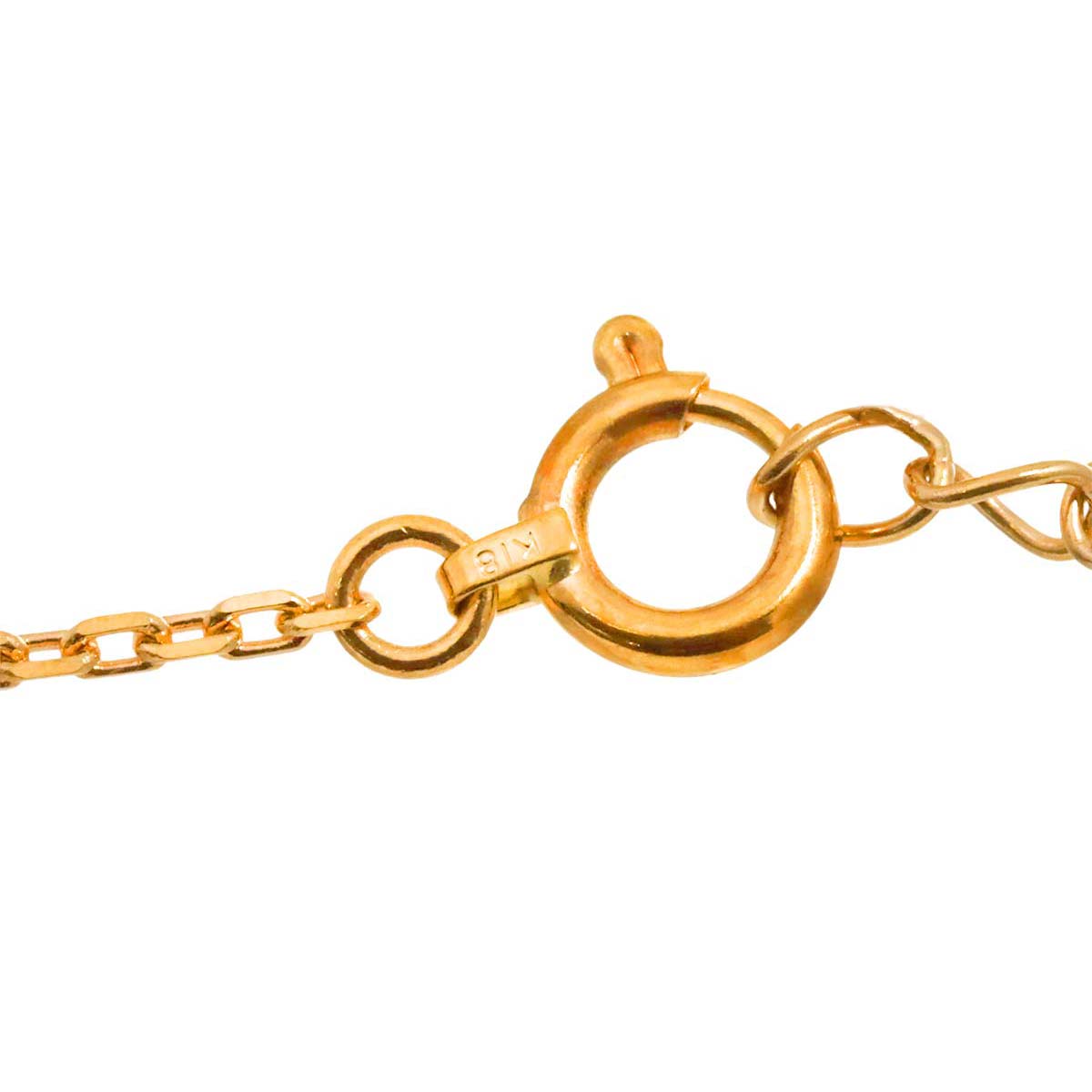 Diamond 0.25ct Necklace 18K PG 750