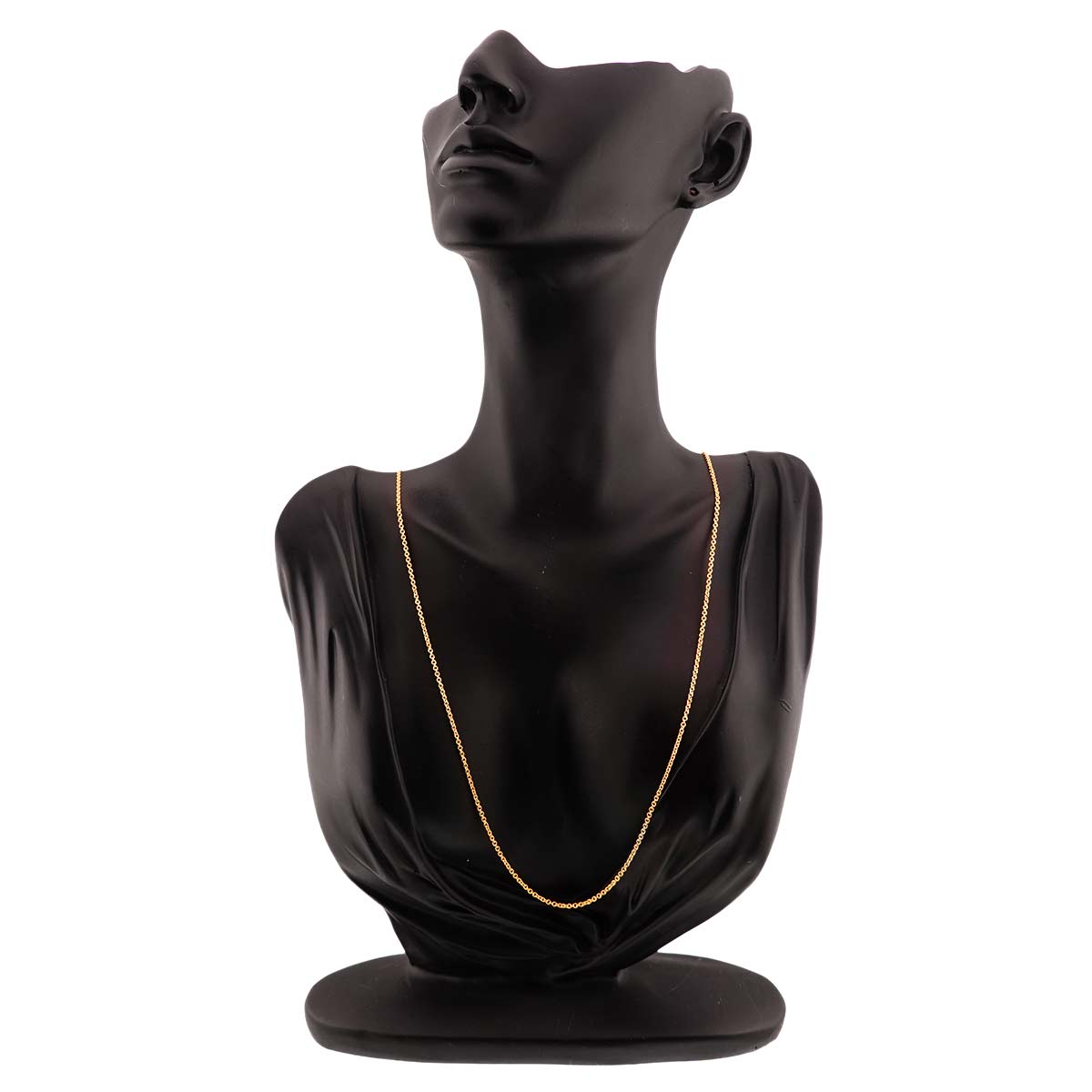 Chain Long Necklace 18K YG Yellow Gold 750