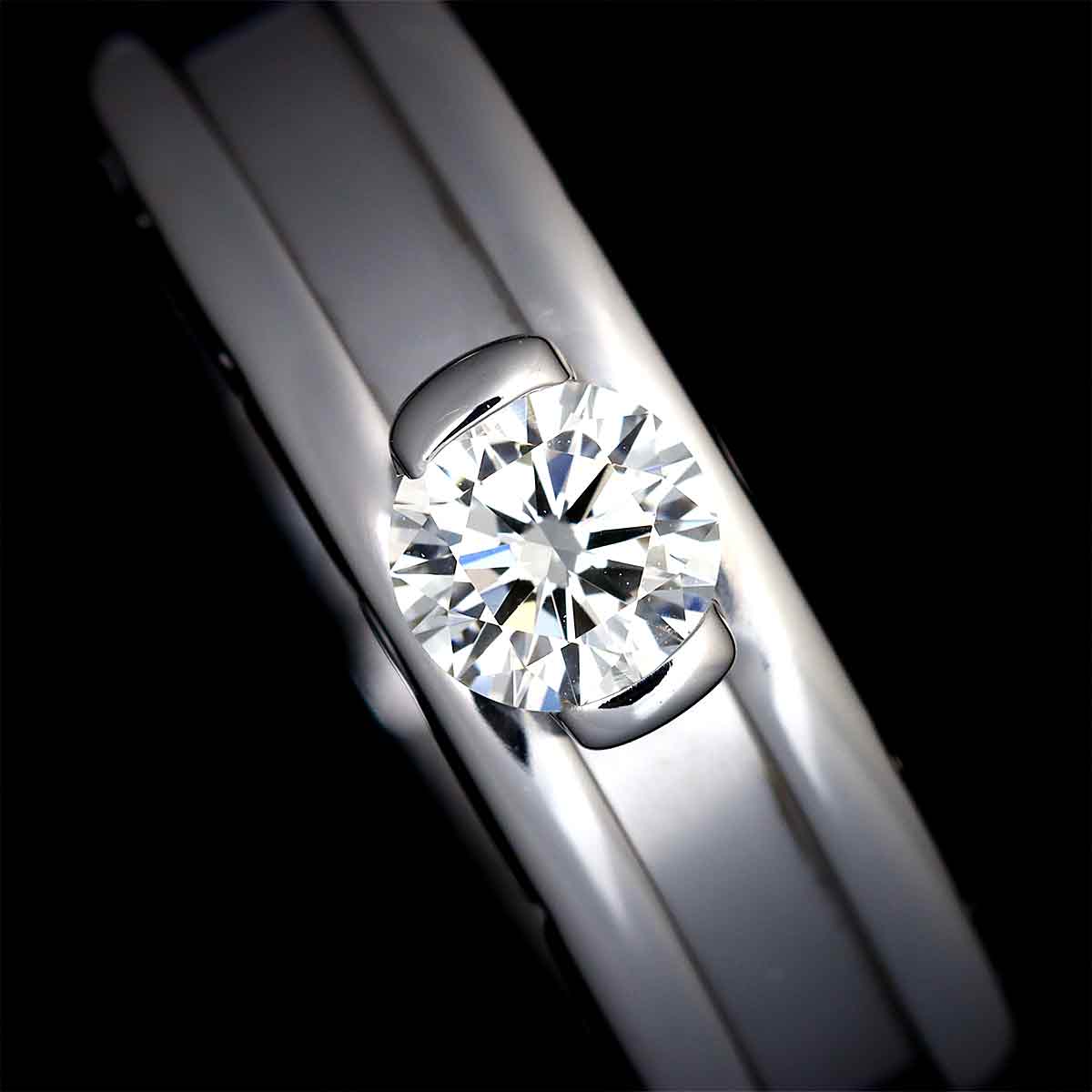 B-ZERO1 Diamond 0.31ct F/IF/VG Ring 18K WG size49 4.75-5(US)