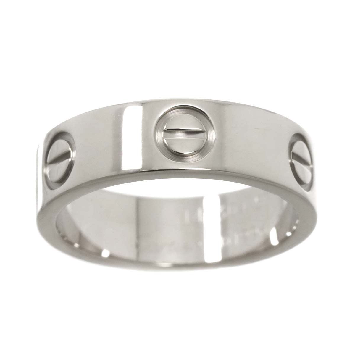 Love Ring 18K White Gold 750 size51 5.25(US)