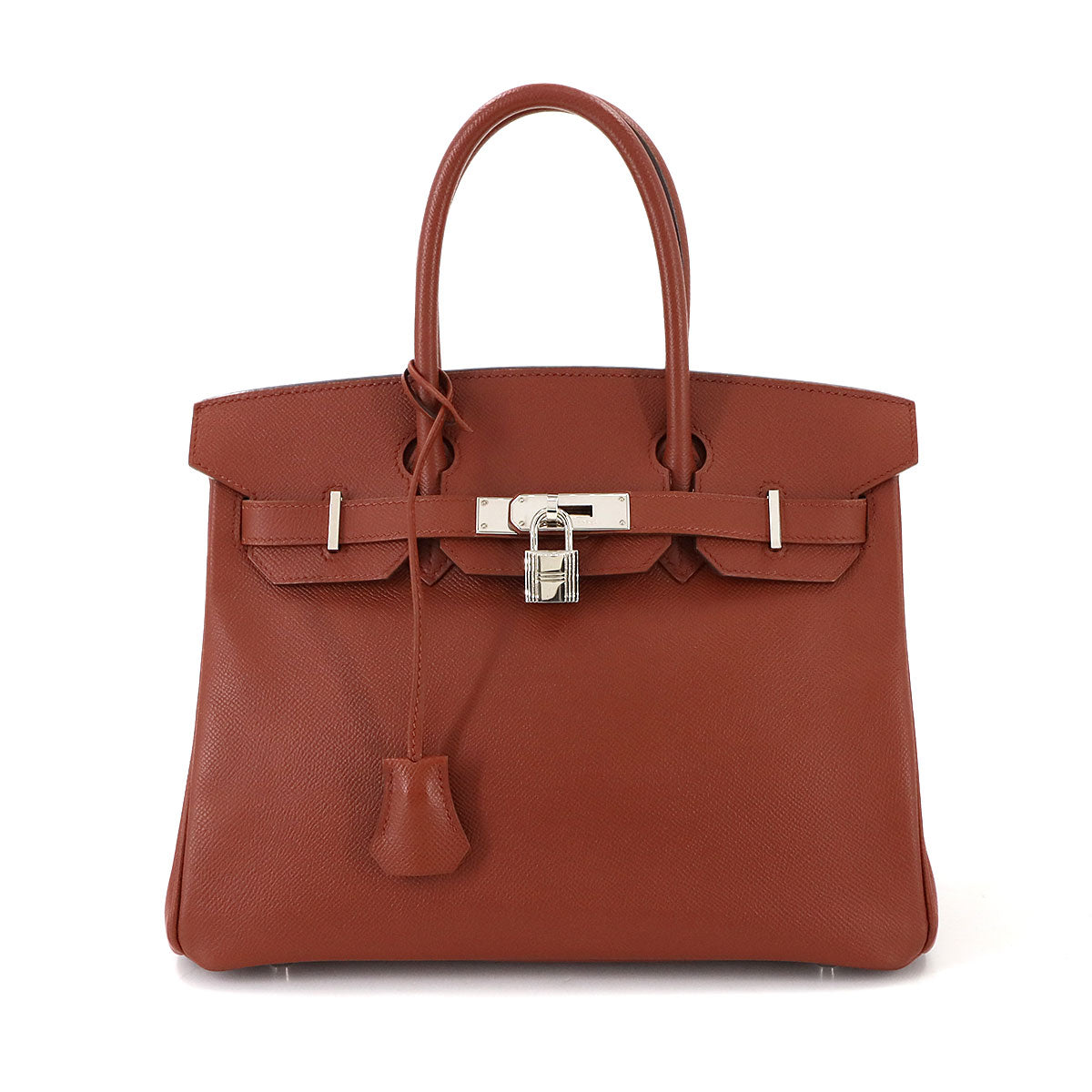 Birkin 30 Epsom Sienne Hand Bag Brown Purse
