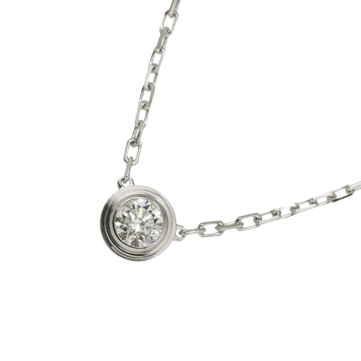 d Amour Diamond LM Necklace 18K WG 750