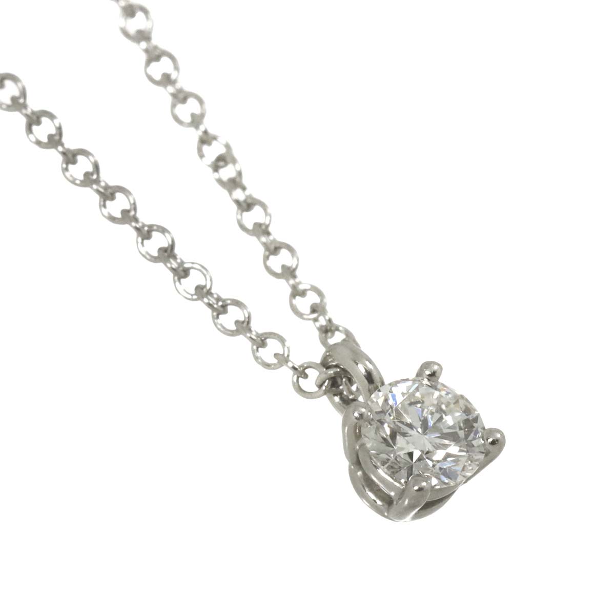 Diamond 0.20ct H/VS1/3EX Necklace Platinum
