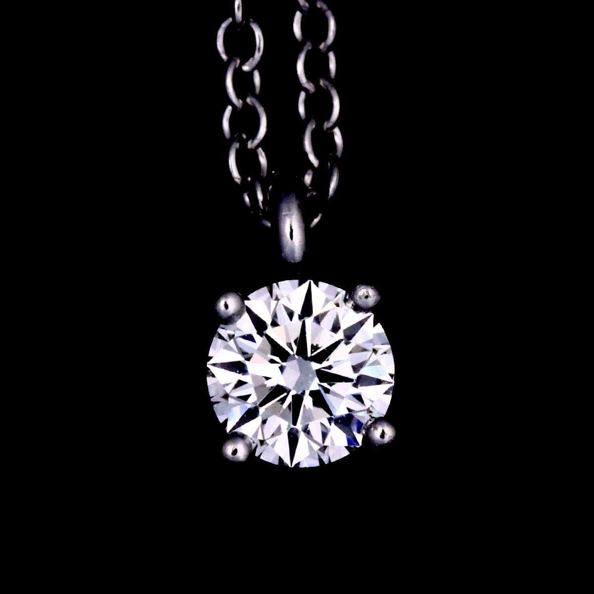 Diamond 0.20ct H/VS1/3EX Necklace Platinum