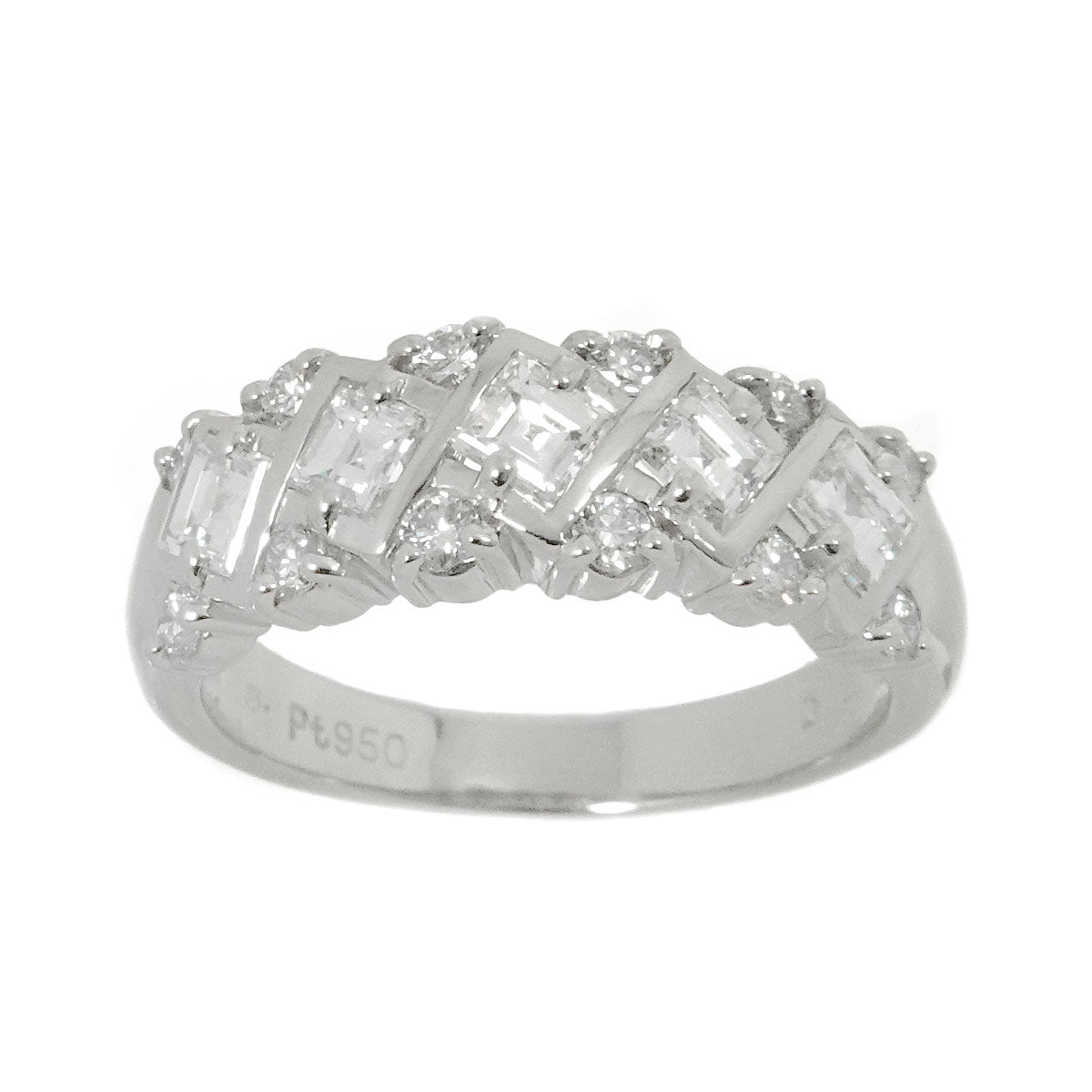 Diamond 1.20ct Ring Platinum Size6(US)