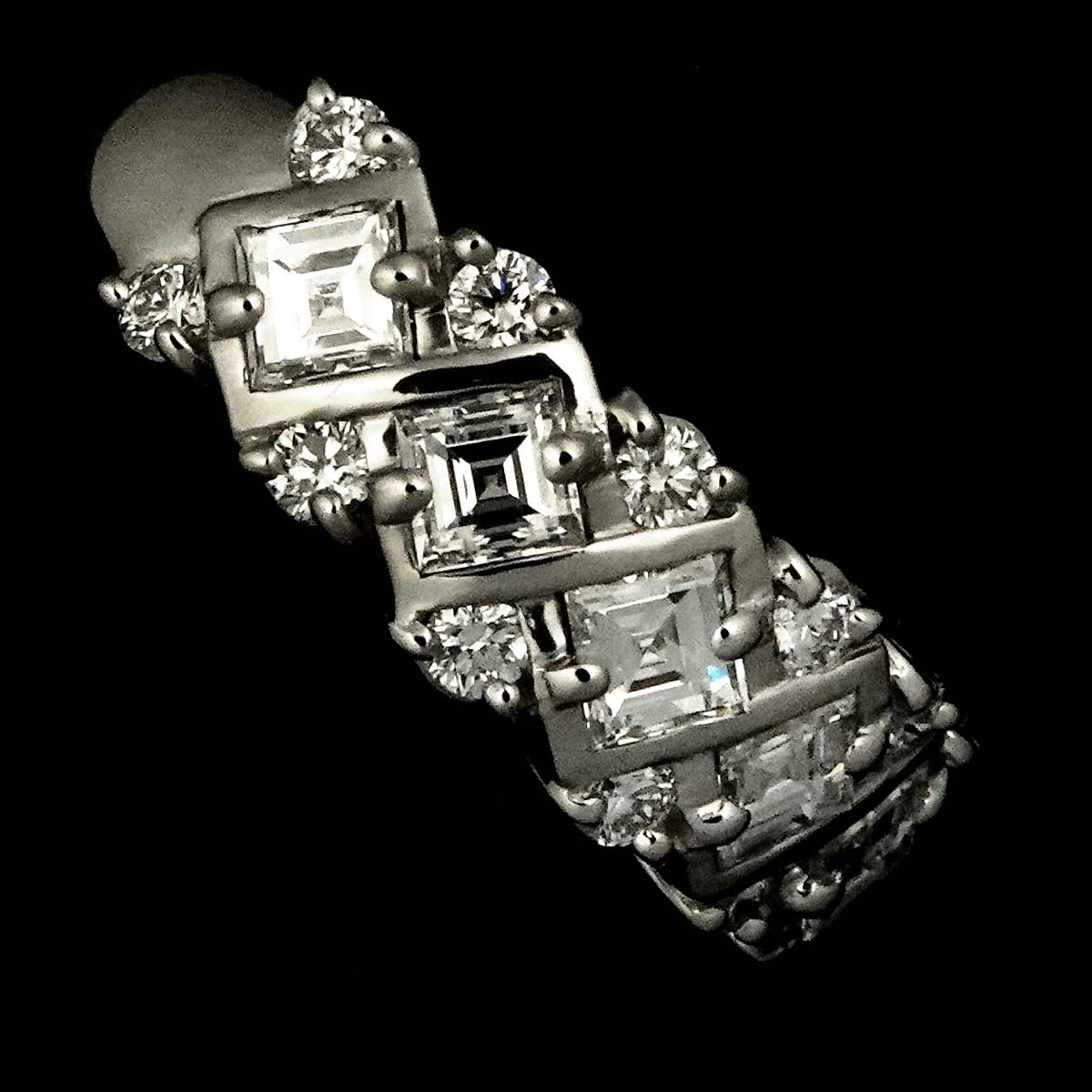 Diamond 1.20ct Ring Platinum Size6(US)