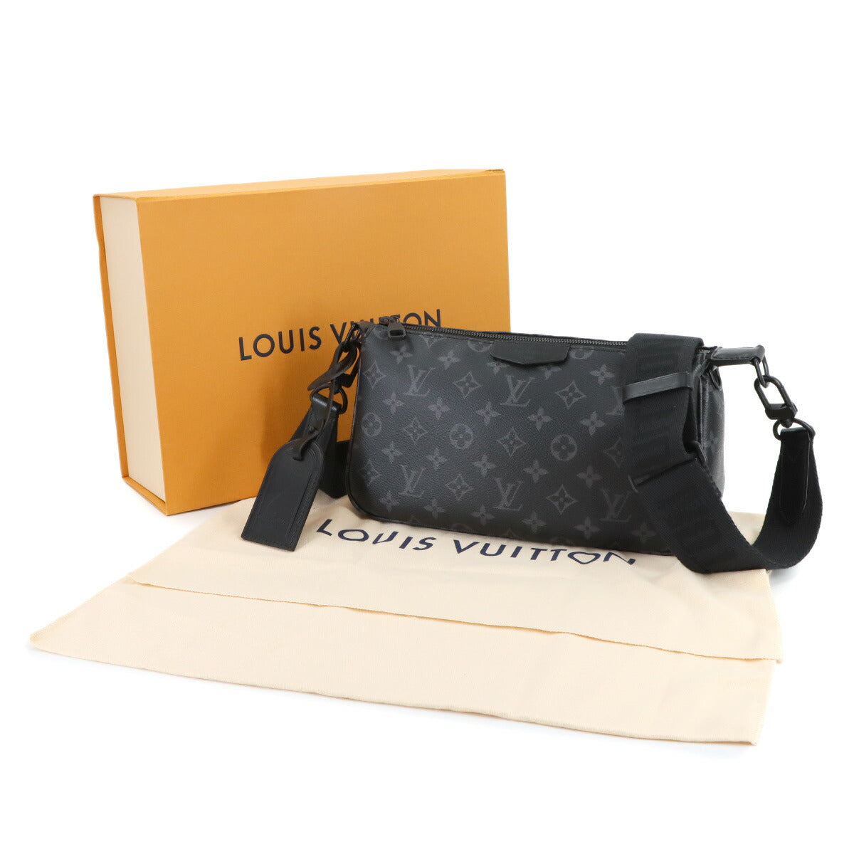 Monogram Eclipse Pochette Accessoires XL Shoulder Bag