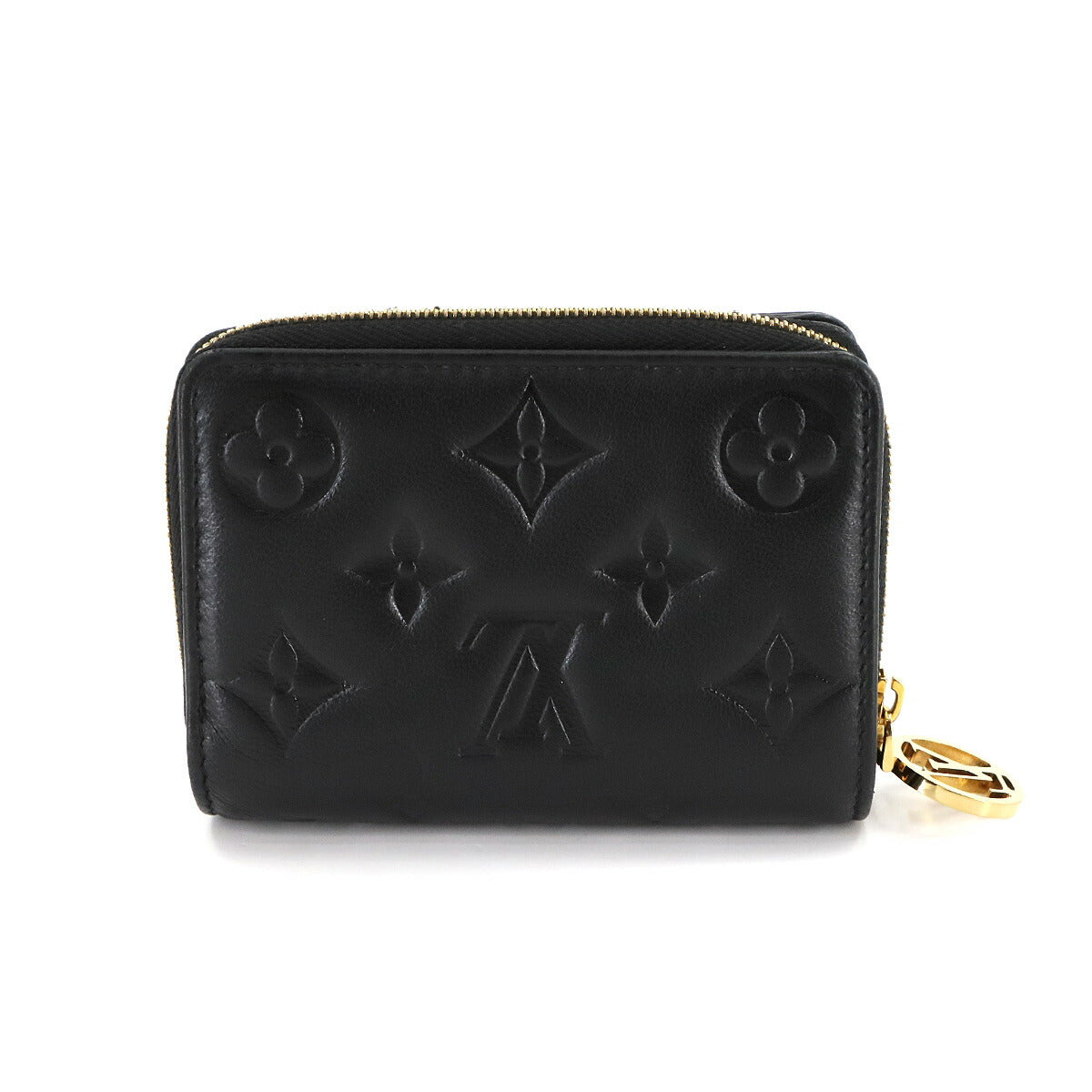 Monogram Lou Wallet Leather Noir M81599 Black
