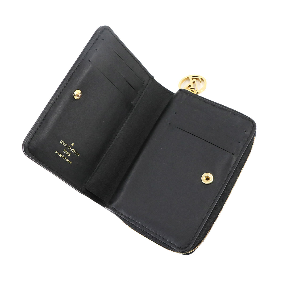 Monogram Lou Wallet Leather Noir M81599 Black