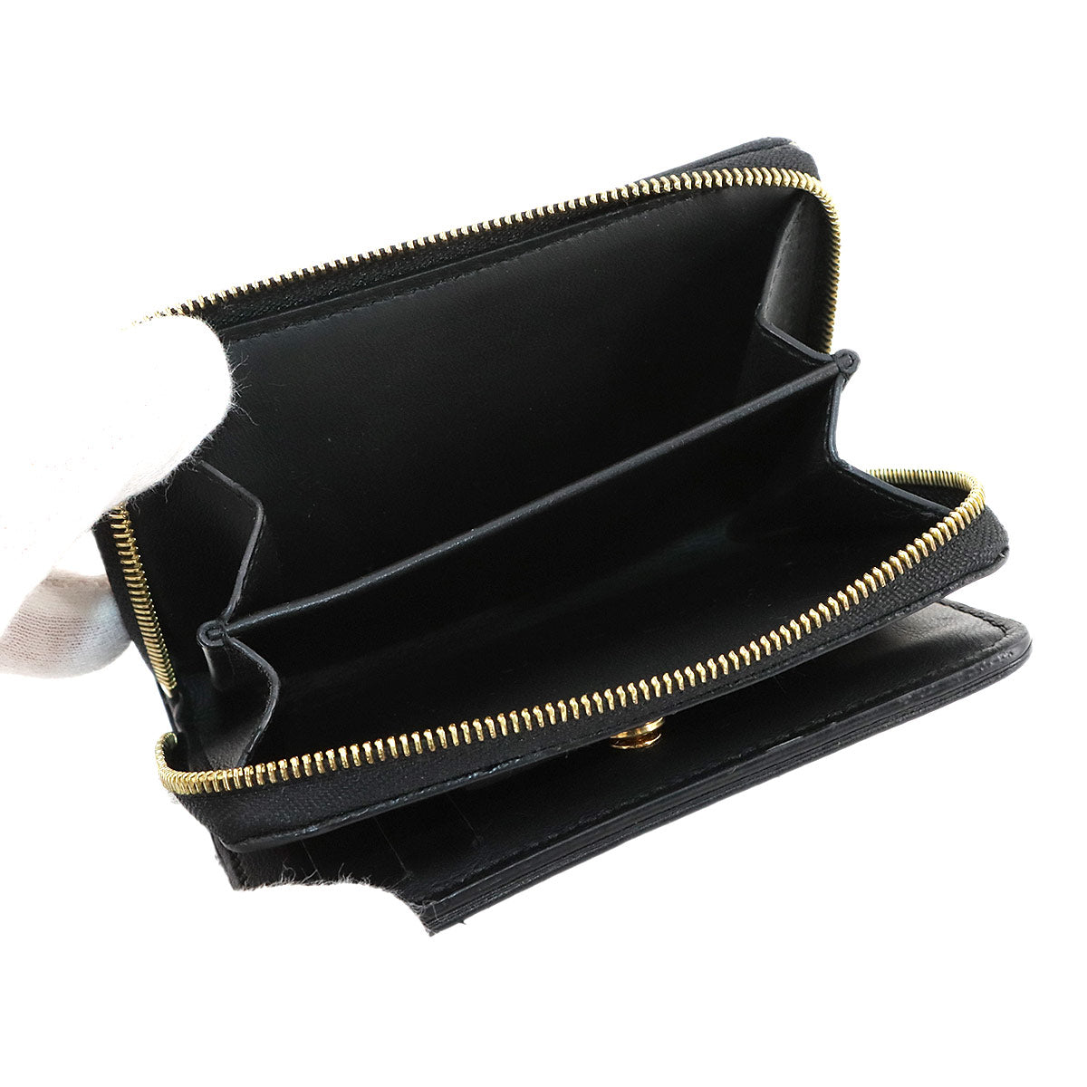 Monogram Lou Wallet Leather Noir M81599 Black