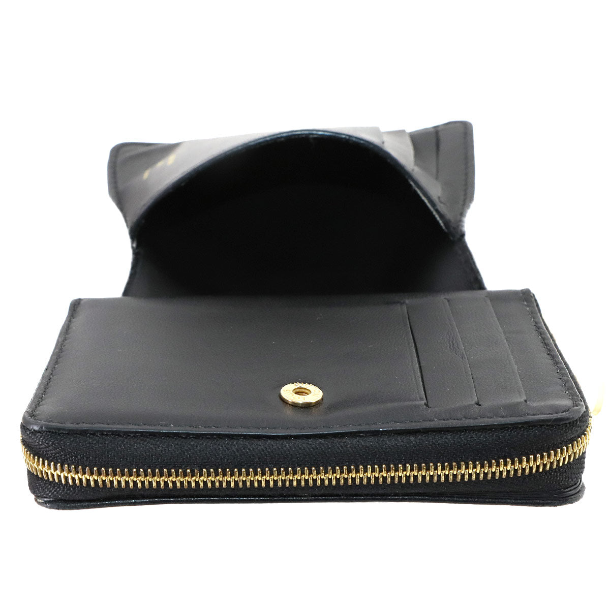Monogram Lou Wallet Leather Noir M81599 Black
