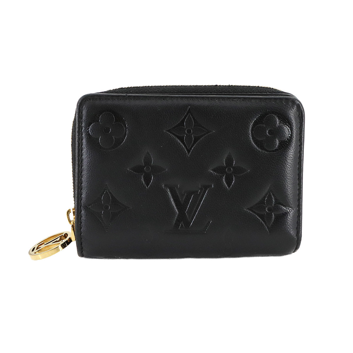 Monogram Lou Wallet Leather Noir M81599 Black