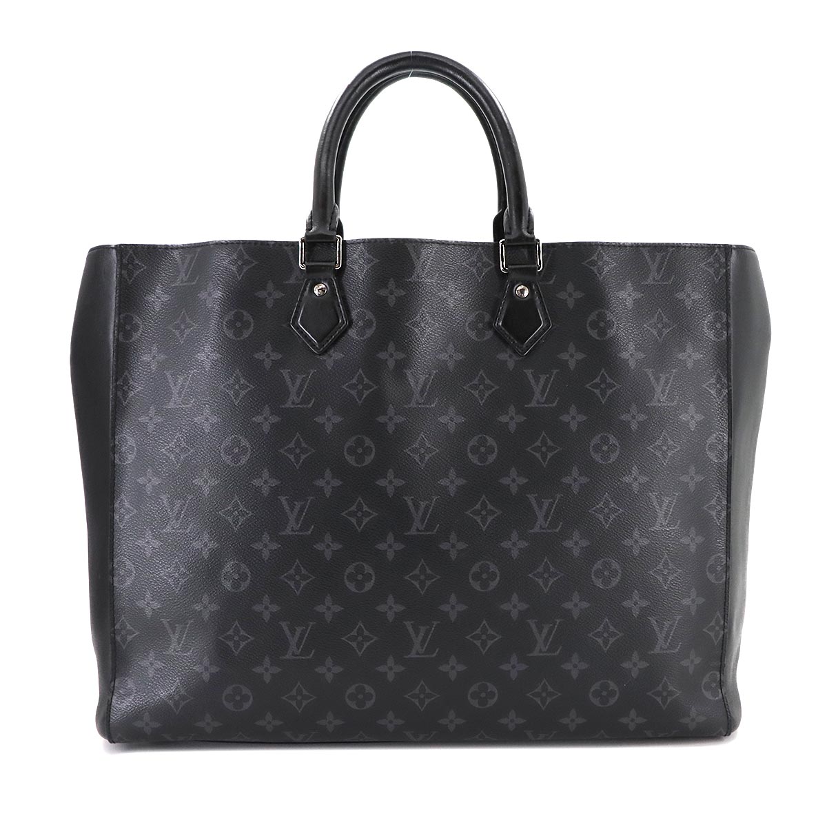 Monogram Eclipse Grand Sac Tote Bag Black M44733 Purse