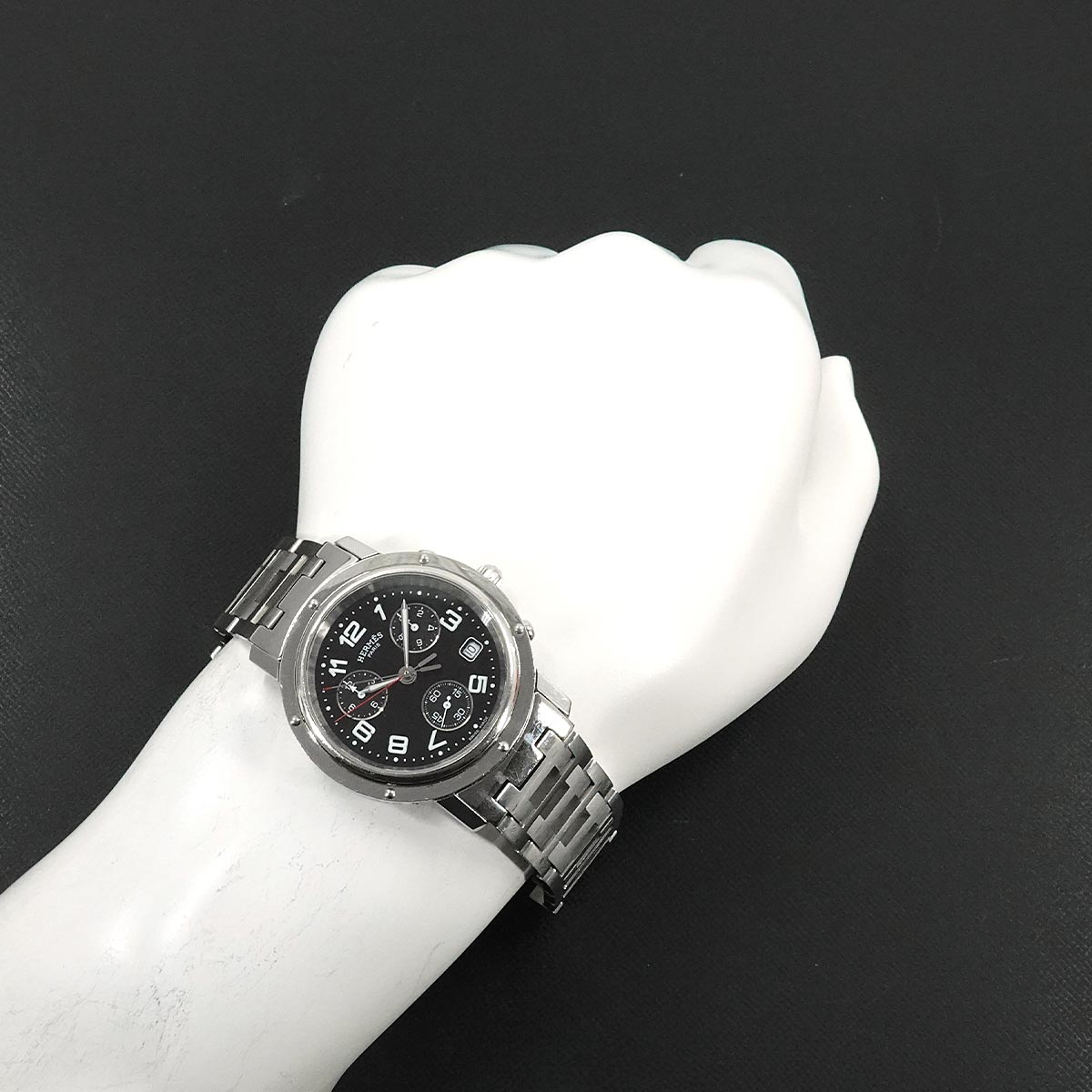 Clipper Chronograph CL1.910 Date Black Dial Mens Watch