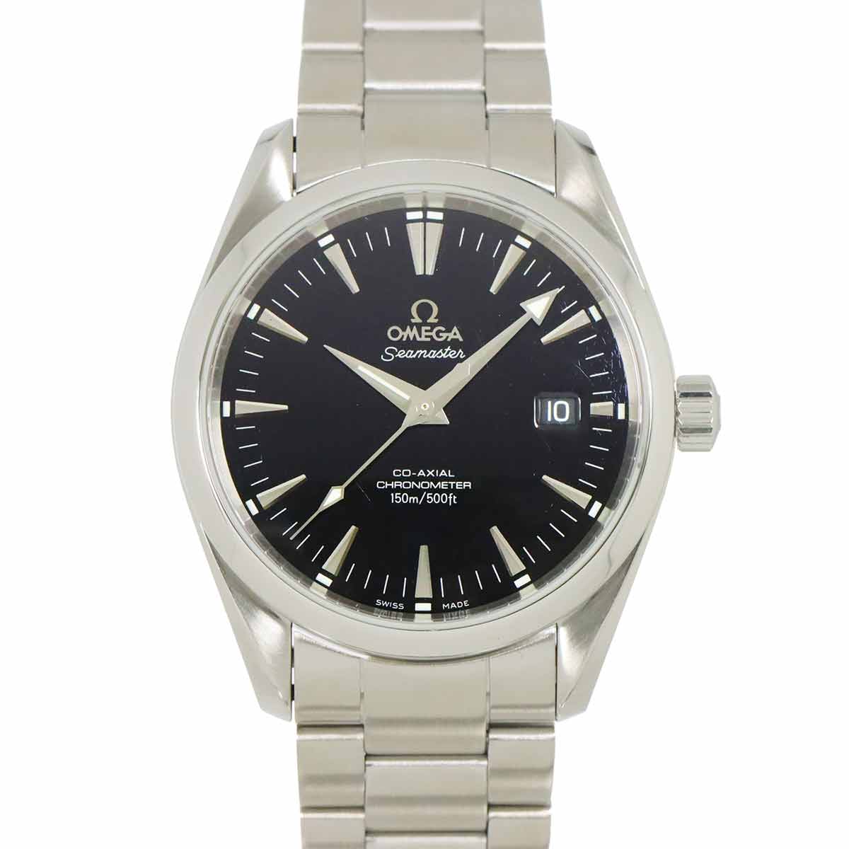 Seamaster Aqua Terra Co-axial 2503 50 Date Black Dial Mens