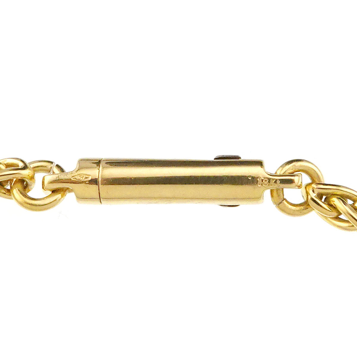 King Diamond Necklace 18K YG WG 750