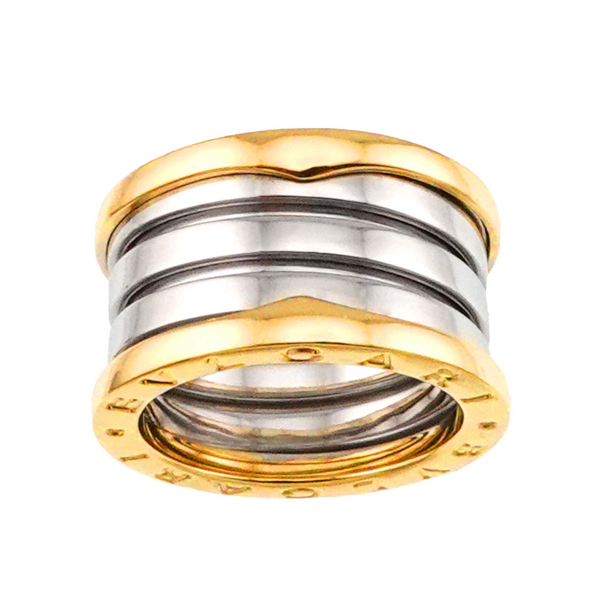 B-ZERO1 4 Band Ring 18K YG WG 750 Size50 5.25(US)