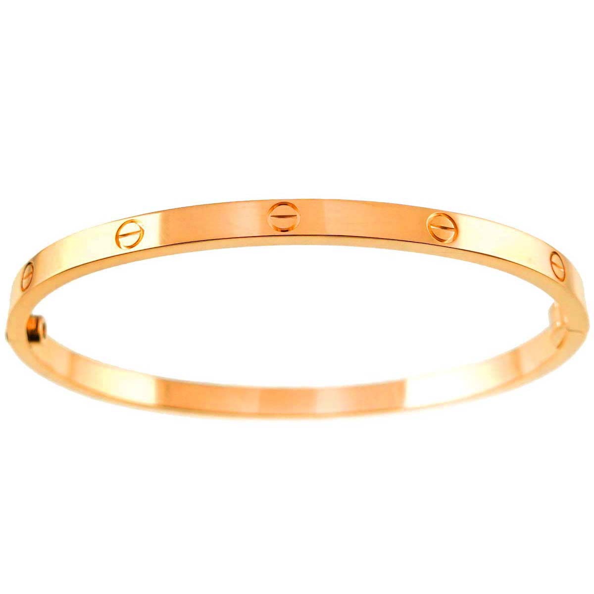 Love Bracelet SM Bangle 18K Pink Gold 750 Size16