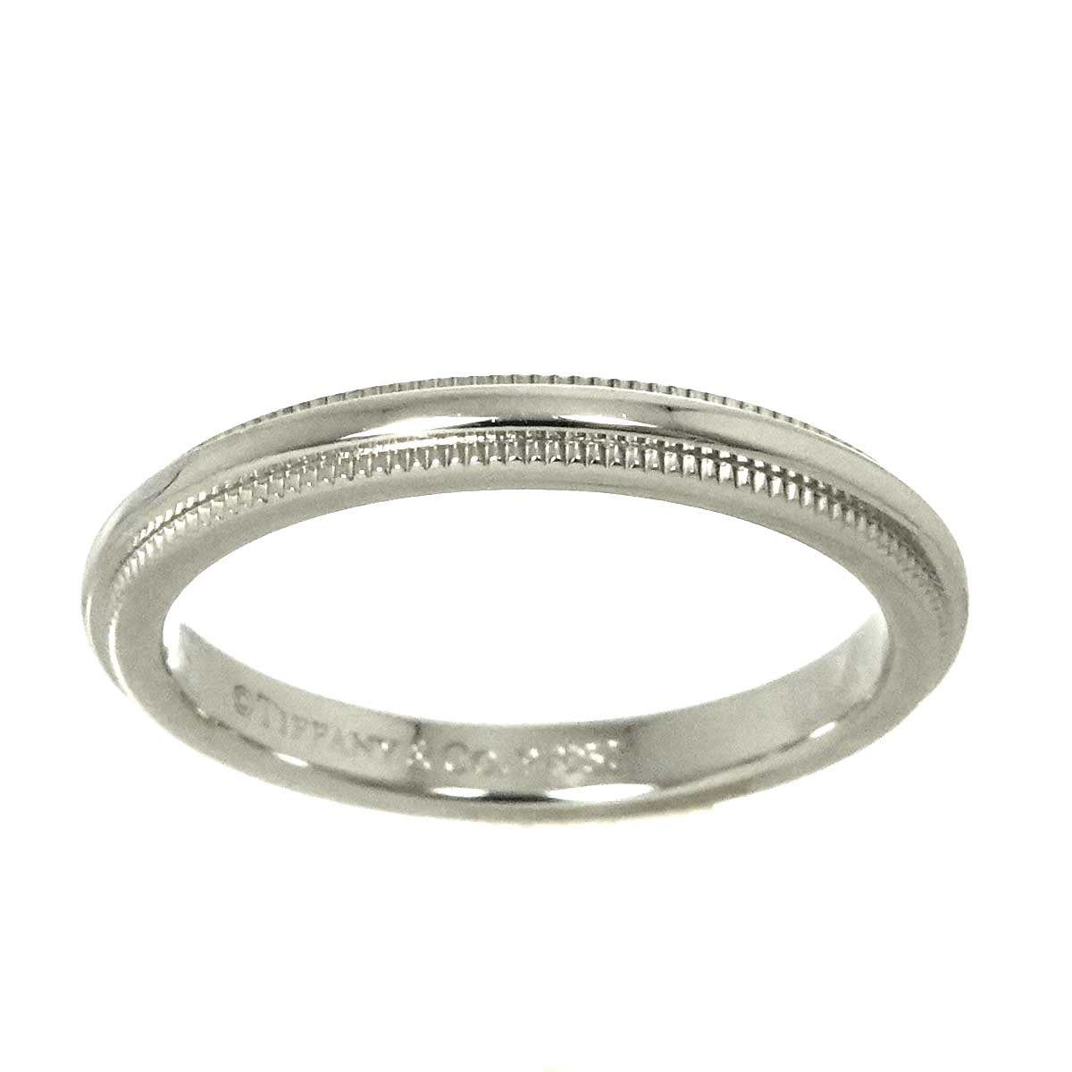 Milgrain Band Ring Platinum size4-4.5(US)
