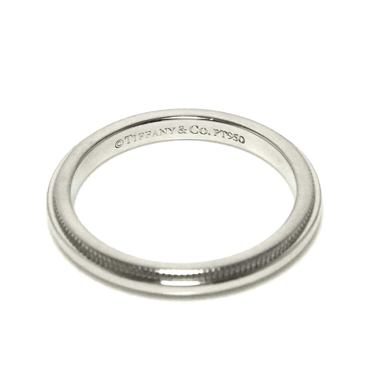 Milgrain Band Ring Platinum size4-4.5(US)