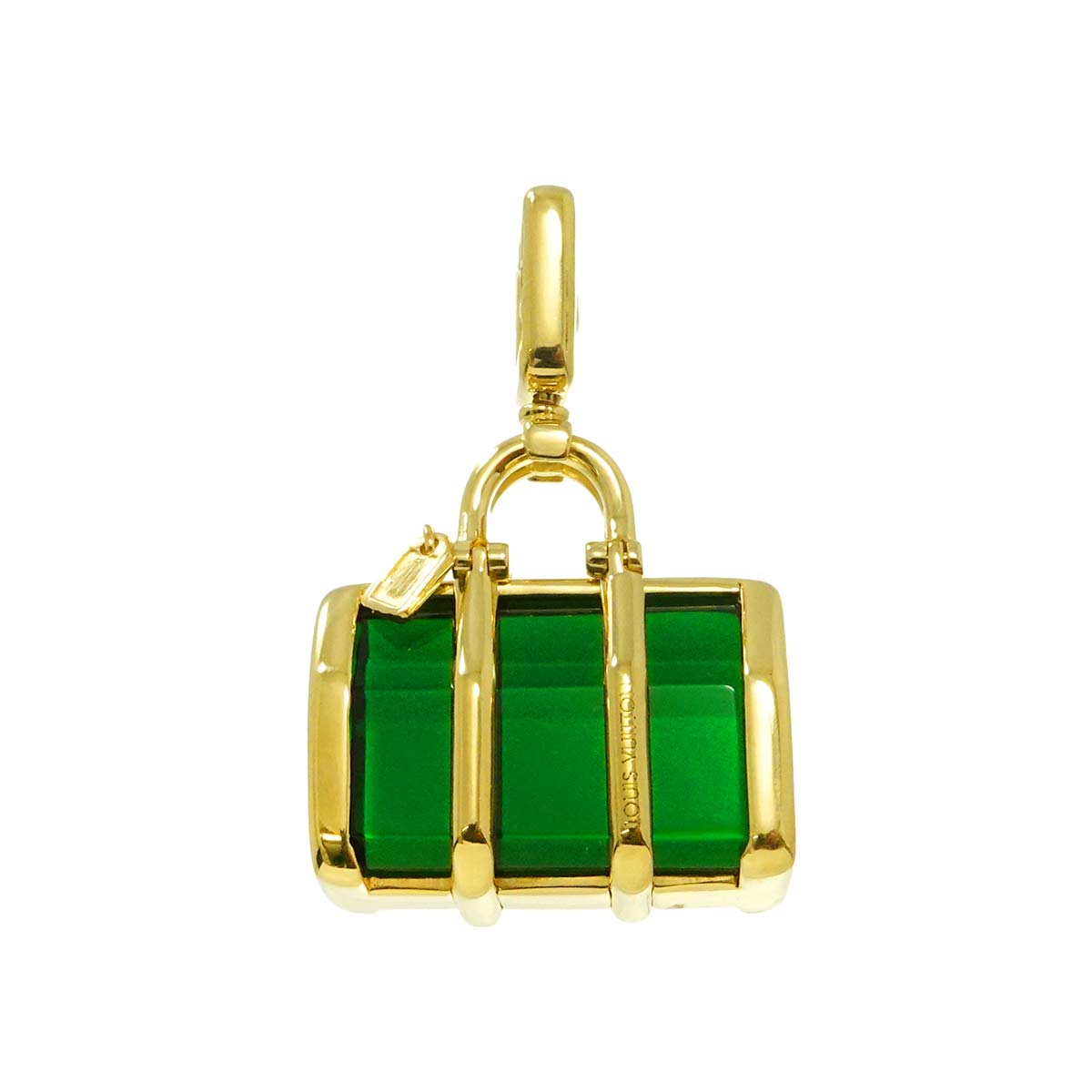 Bag motif Pendant Top 18K YG 750 Charm