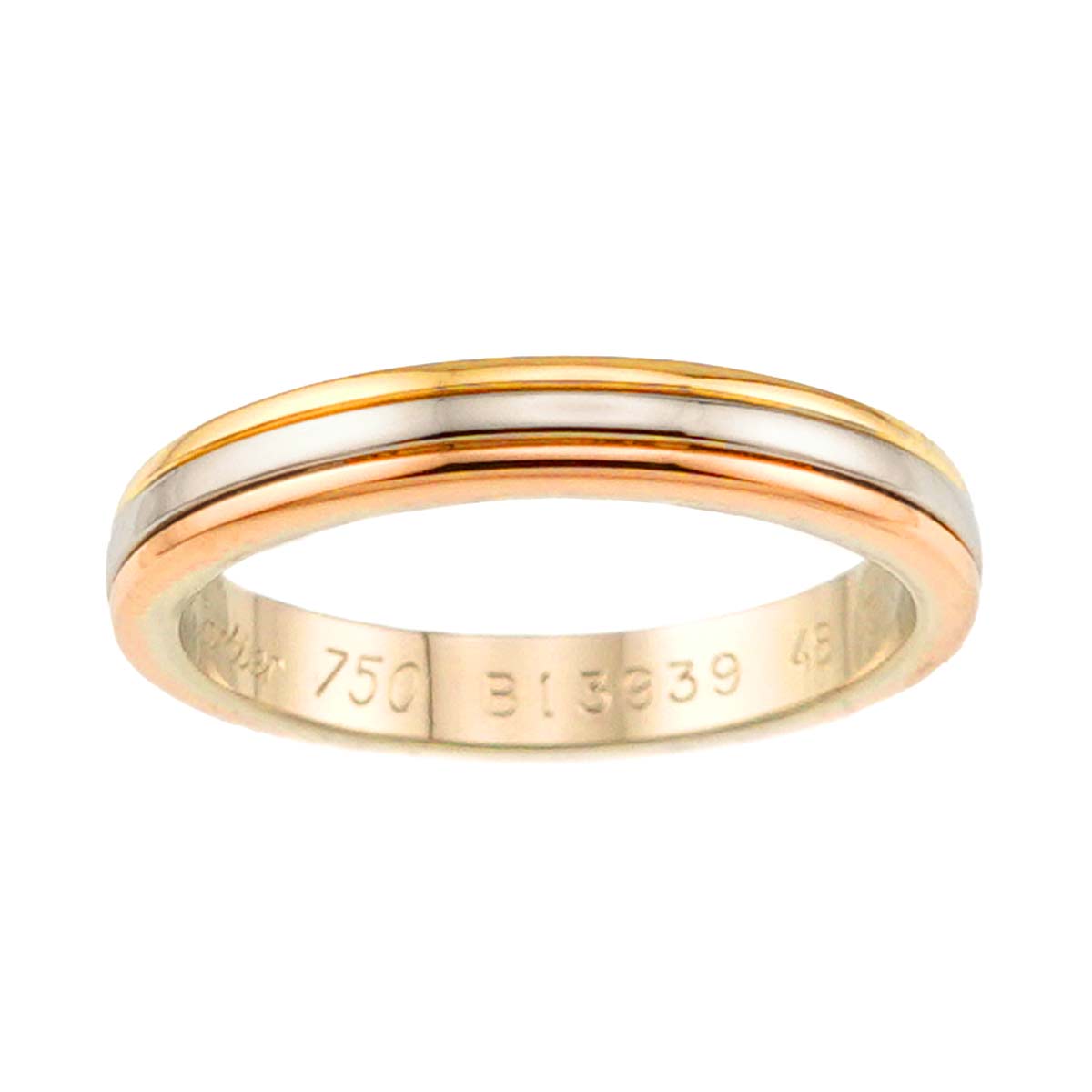 Vendome Ring 18K YG WG PG 750 size48 4.5(US)