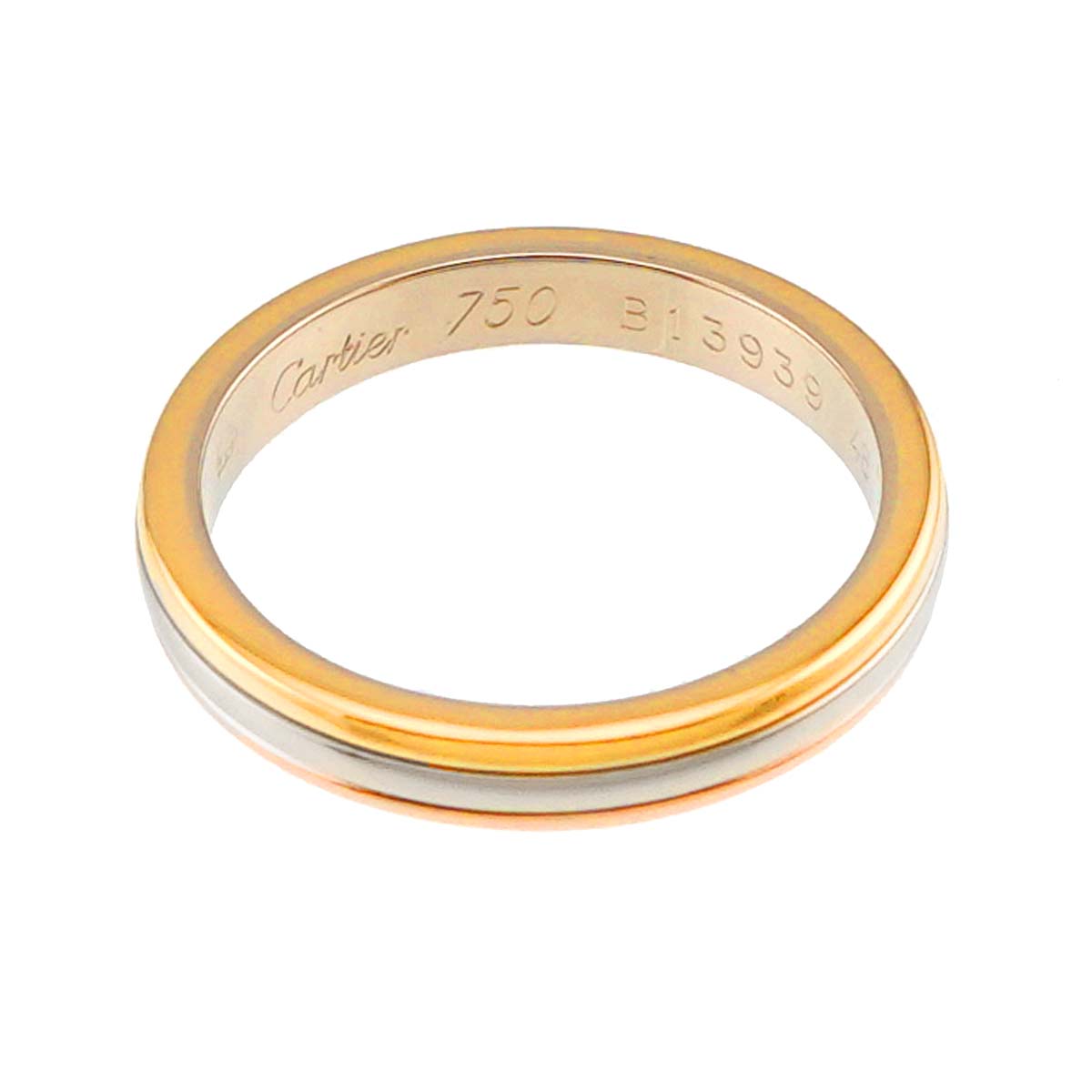 Vendome Ring 18K YG WG PG 750 size48 4.5(US)