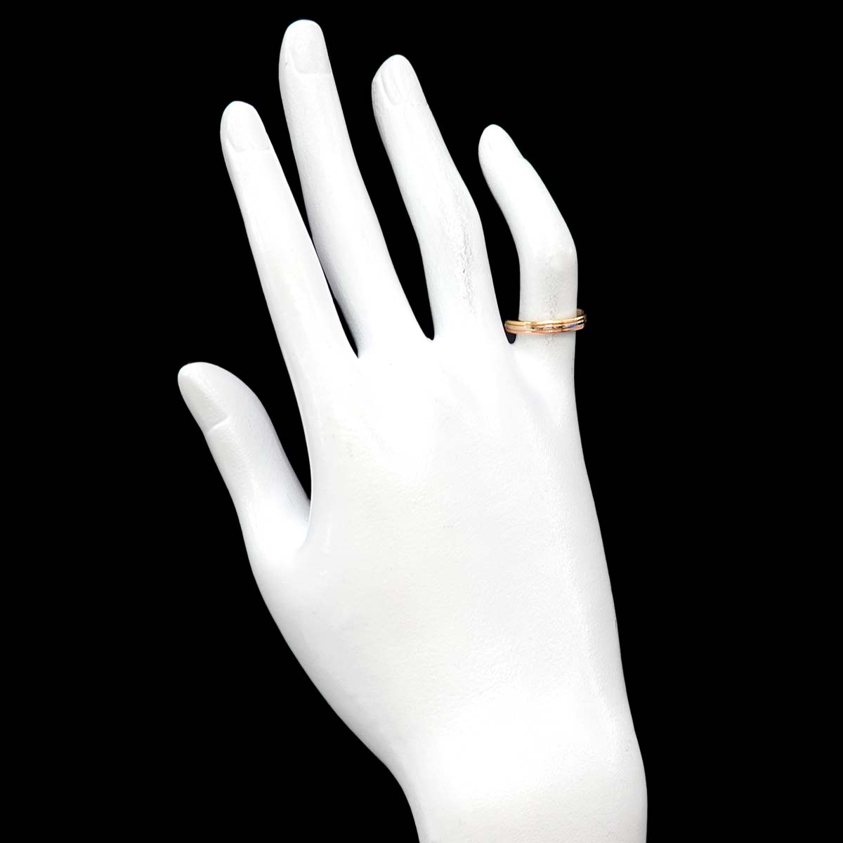 Vendome Ring 18K YG WG PG 750 size48 4.5(US)