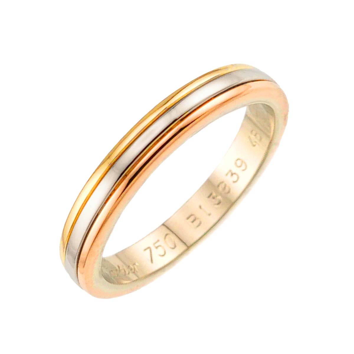 Vendome Ring 18K YG WG PG 750 size48 4.5(US)