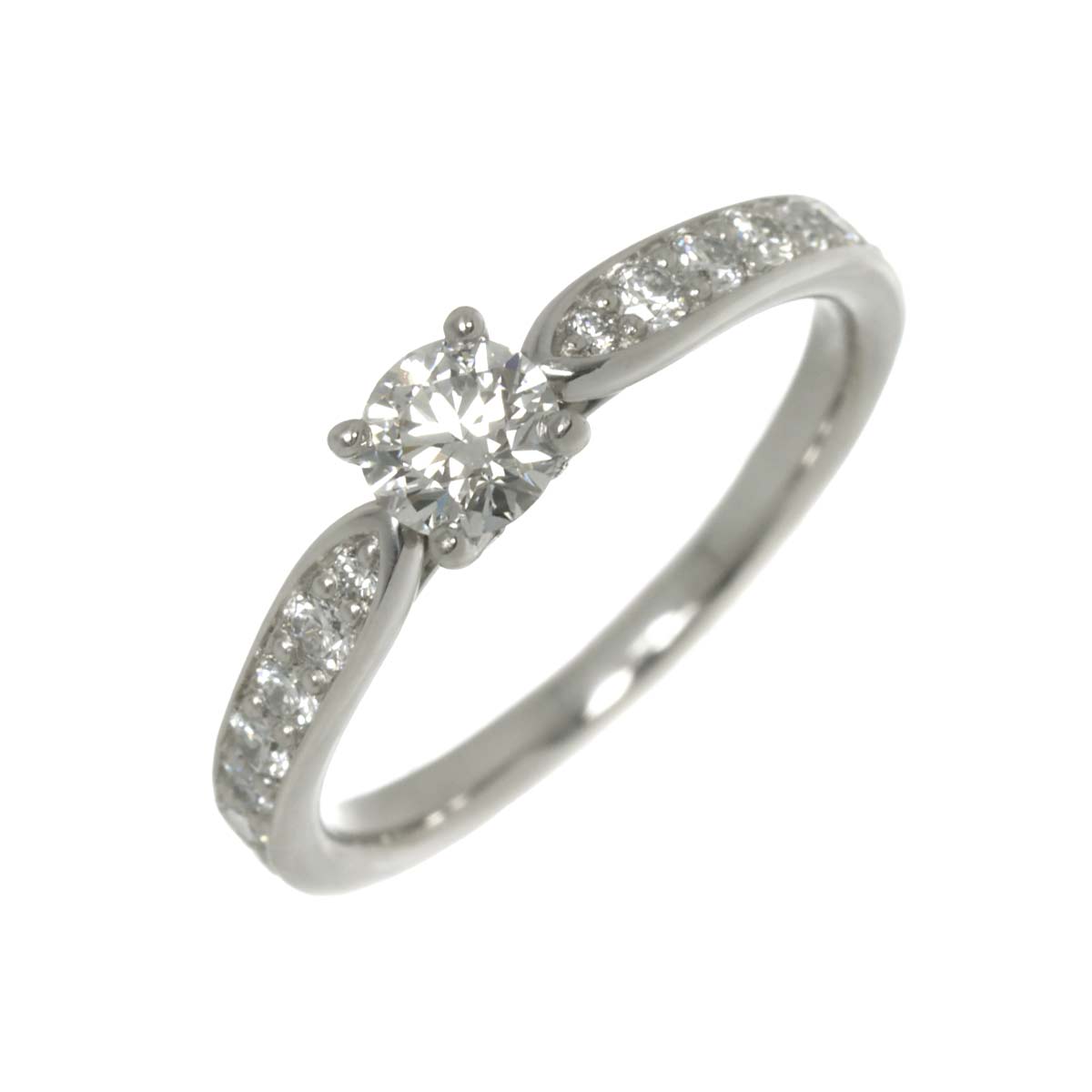 Harmony Diamond 0.27ct Ring Pt Size4(US)
