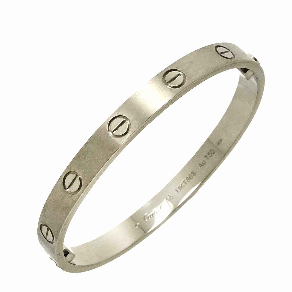 Love Bracelet 18K White Gold 750 brushed Size16
