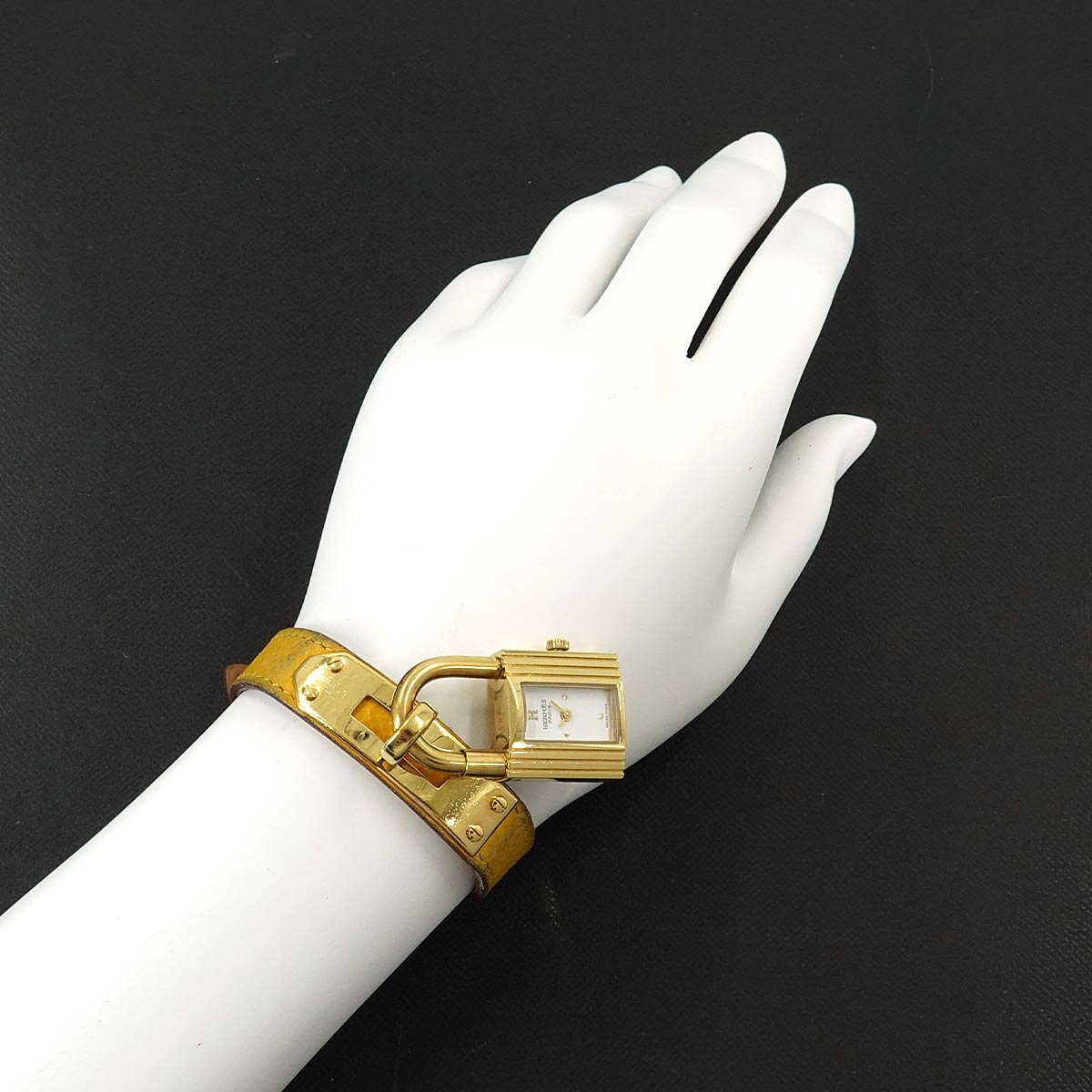 Kelly Watches Quartz Gold Dial Vintage Cadena Ladies Watch