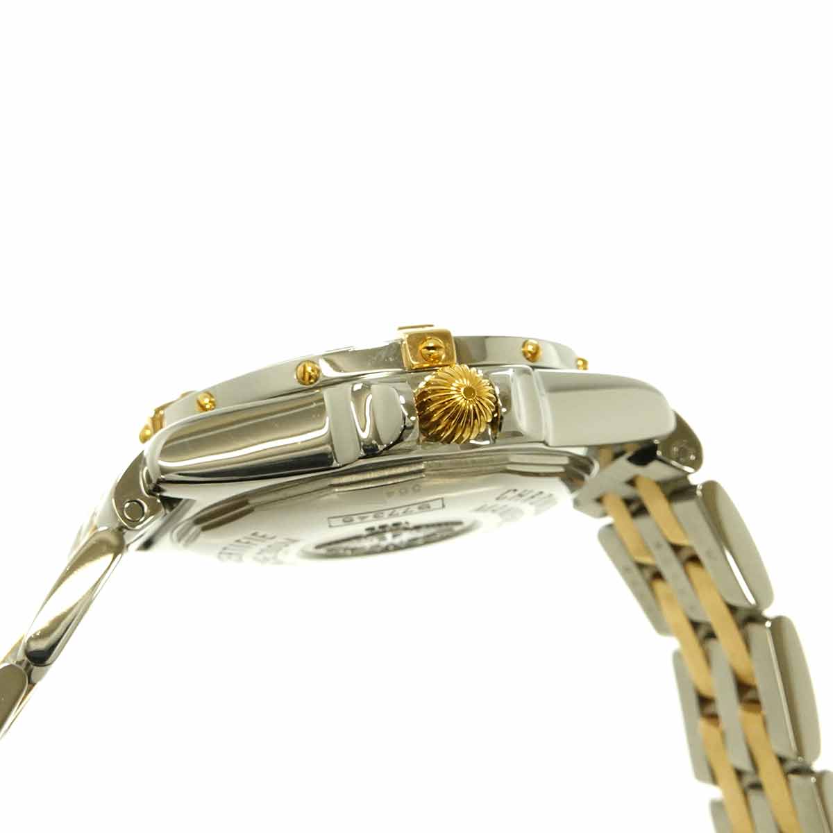 Calisto A77346 Yellow Gold Brown Dial Ladies Watch