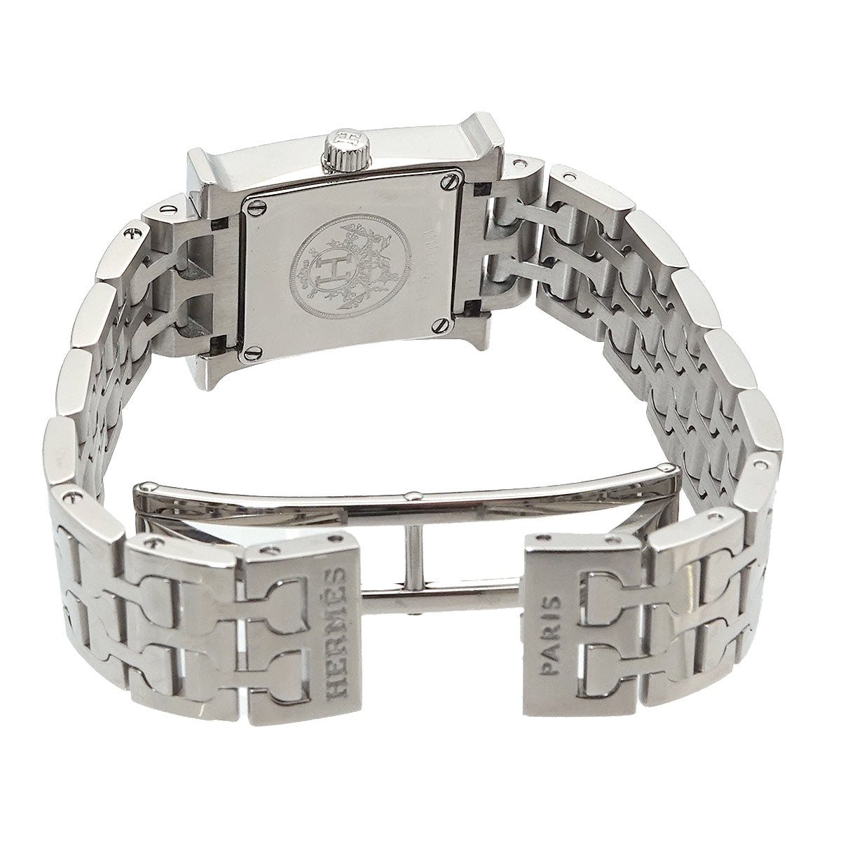 H Watch Mini HH1.130 Bezel Diamond Quartz White Shell Dial