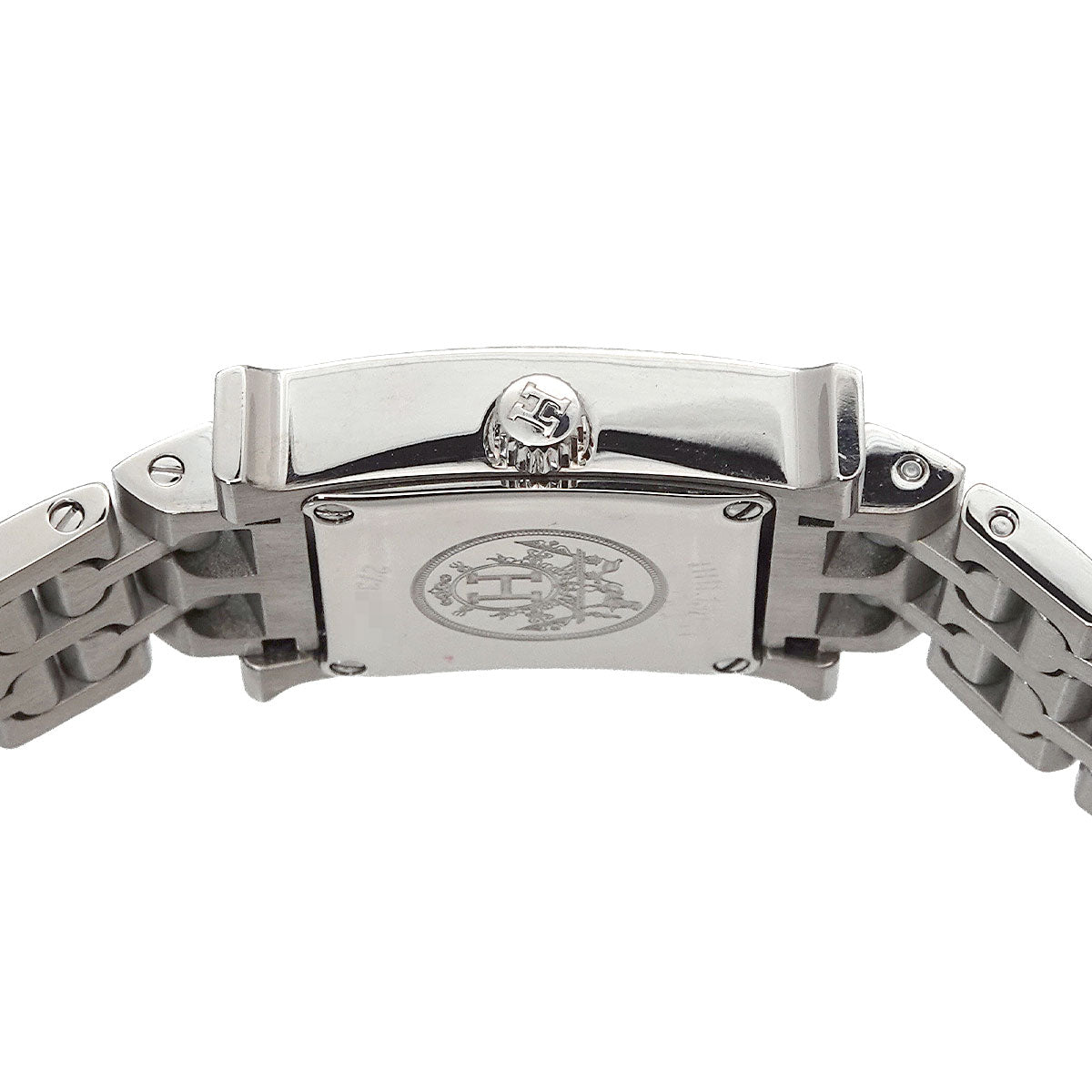 H Watch Mini HH1.130 Bezel Diamond Quartz White Shell Dial