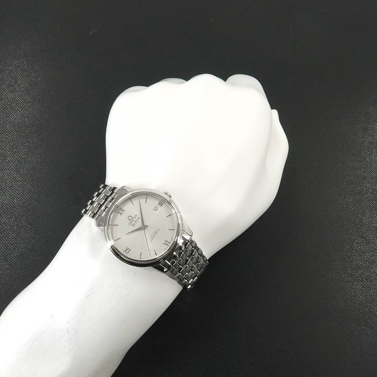 De Ville Prestige CO-AXIAL 424.10.37.20.02.001 Silver Dial Mens