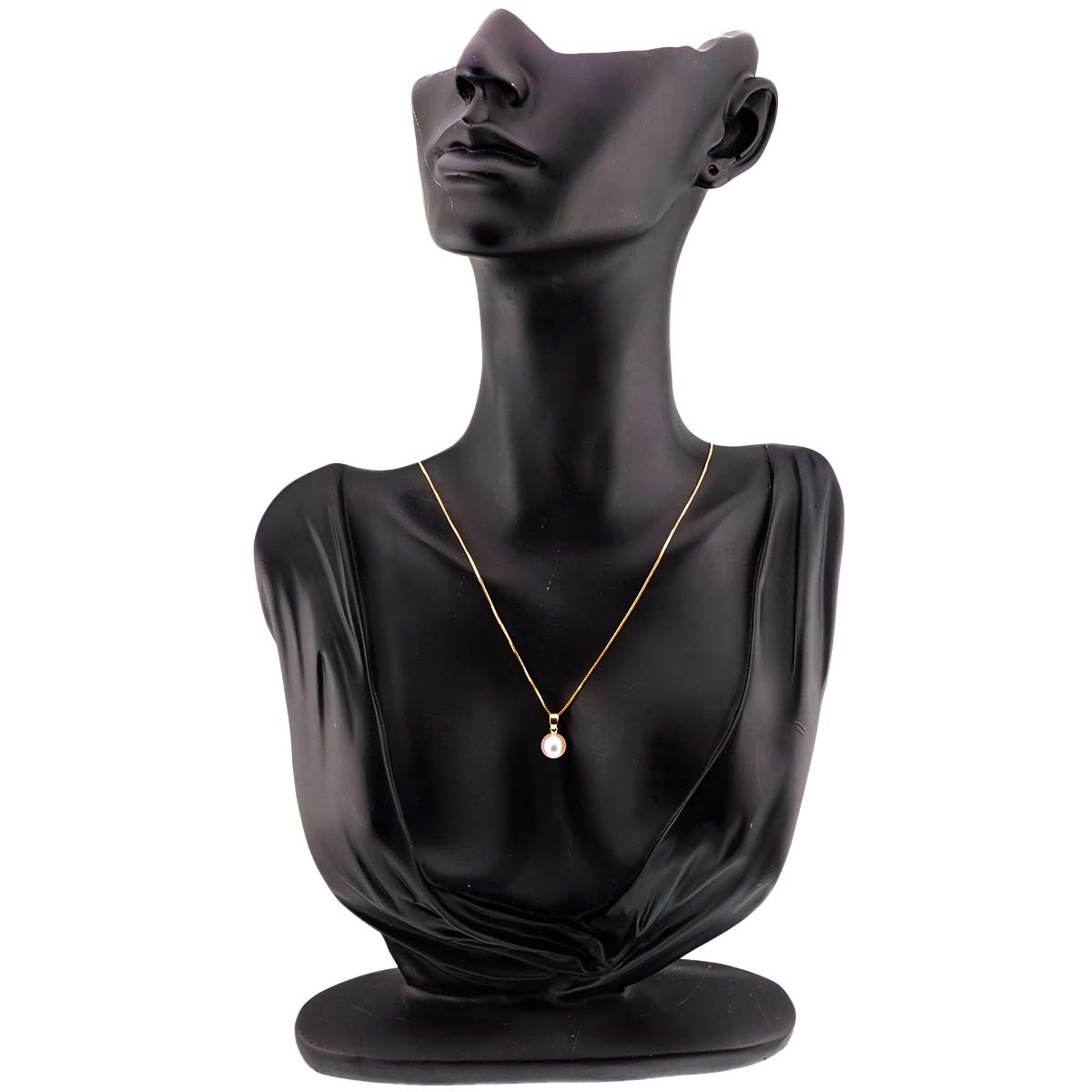 Akoya Pearl 7.7mm Necklace 18K YG 750