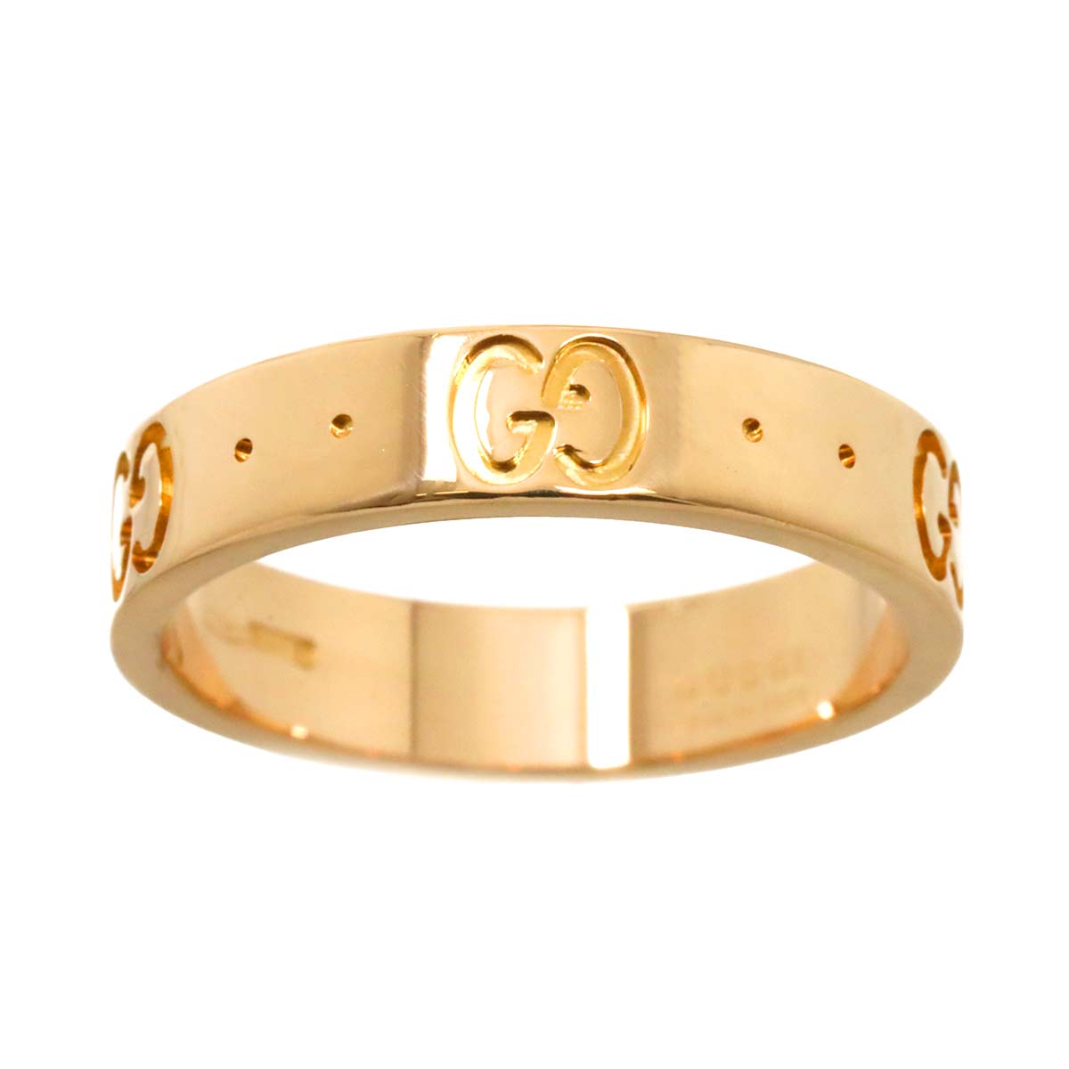 Icon Ring 18K PG Pink Gold 750 Size9 4.5-4.75(US)
