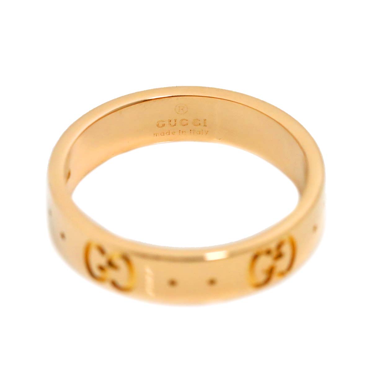 Icon Ring 18K PG Pink Gold 750 Size9 4.5-4.75(US)