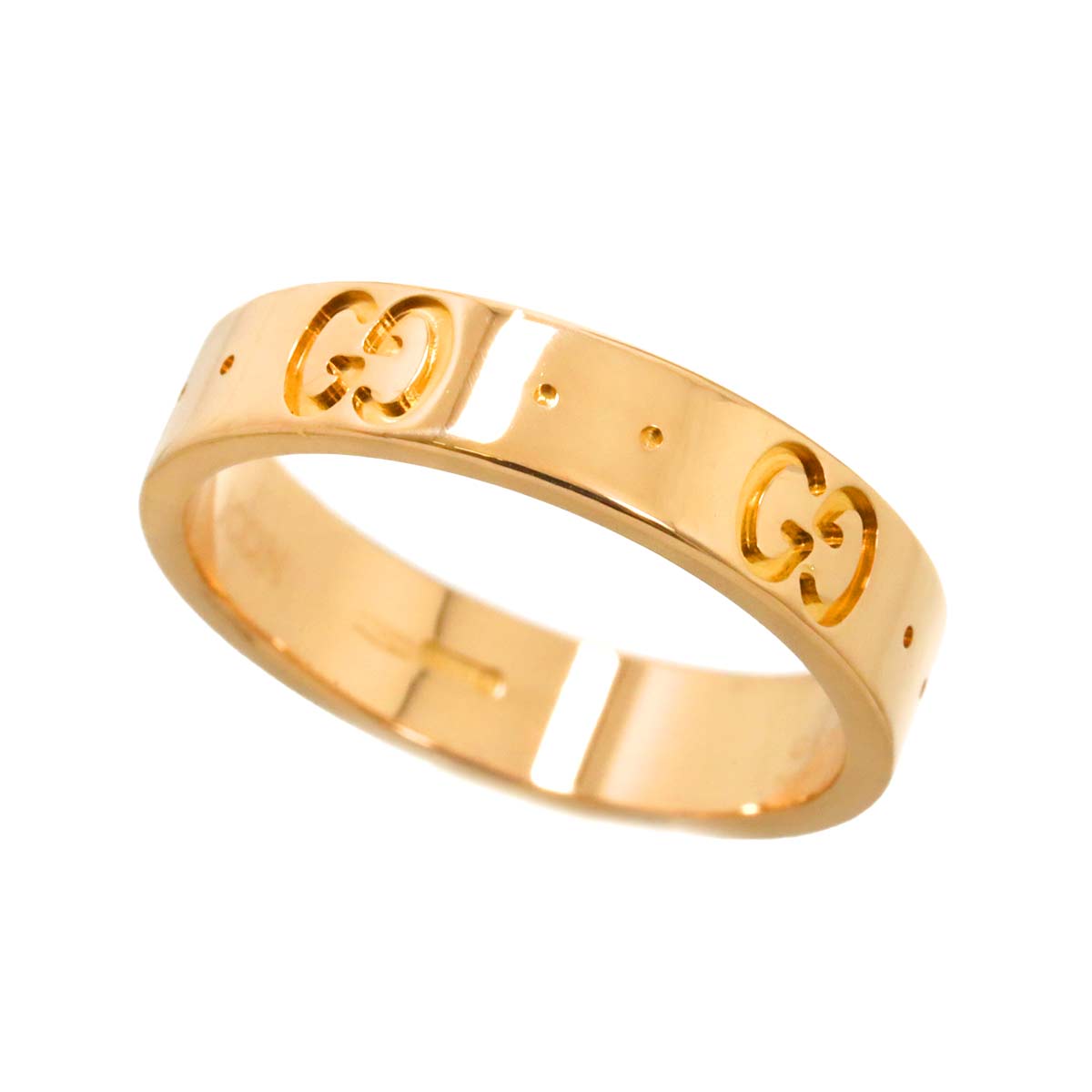 Icon Ring 18K PG Pink Gold 750 Size9 4.5-4.75(US)