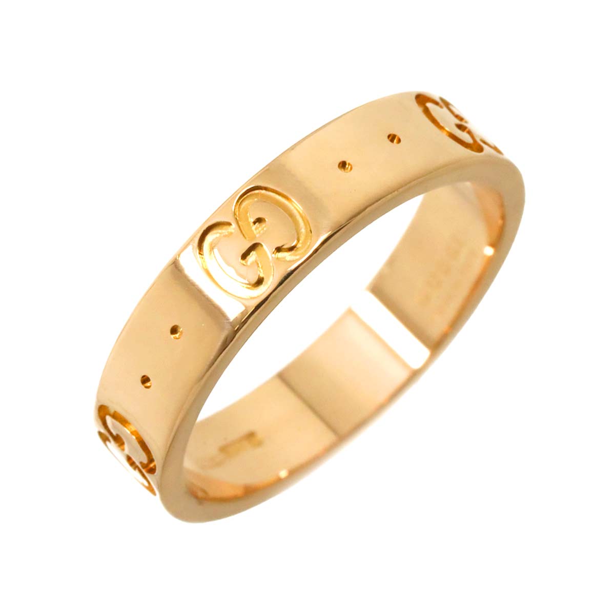 Icon Ring 18K PG Pink Gold 750 Size9 4.5-4.75(US)