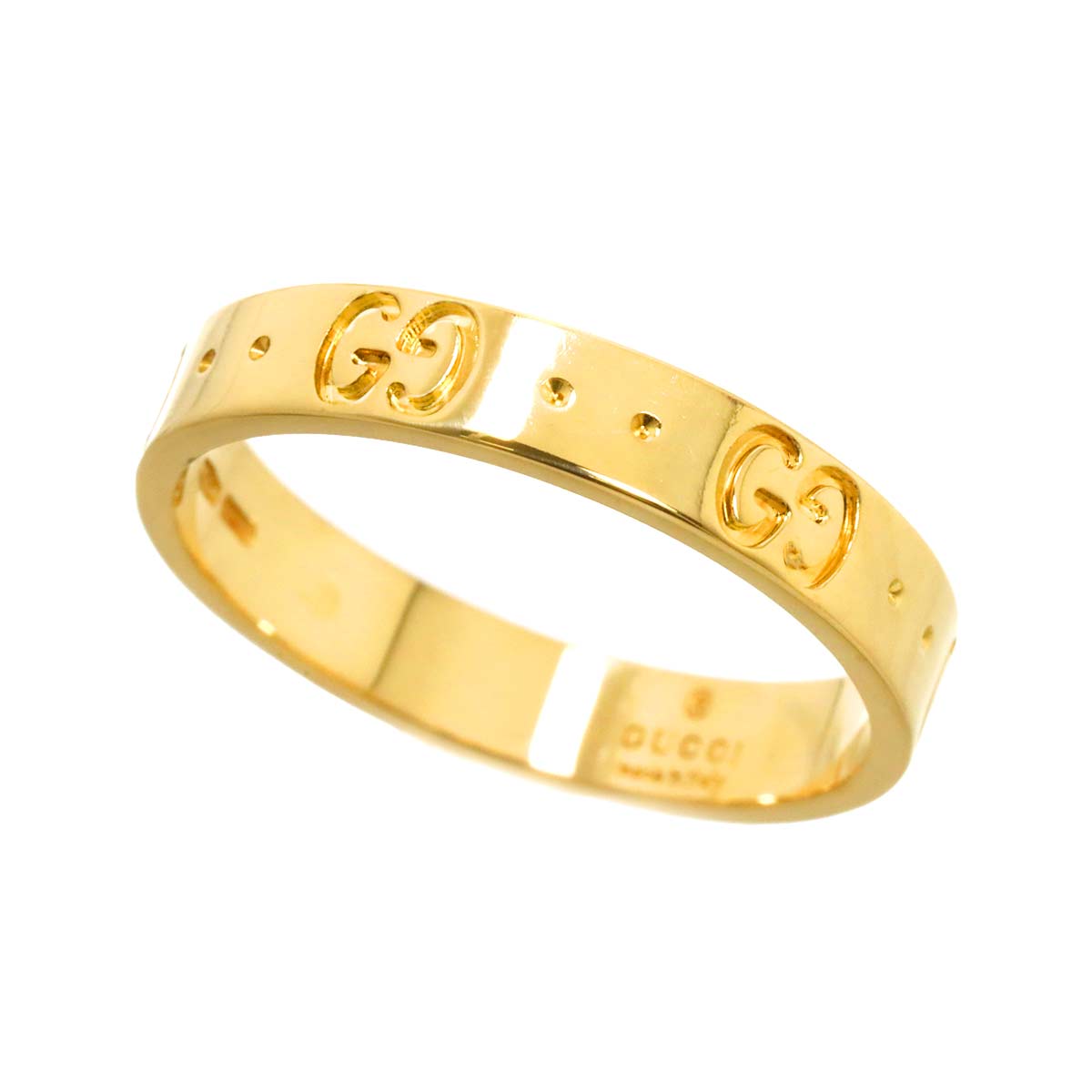 Icon Ring 18K Yellow Gold 750 Size19 8.25-8.75(US)