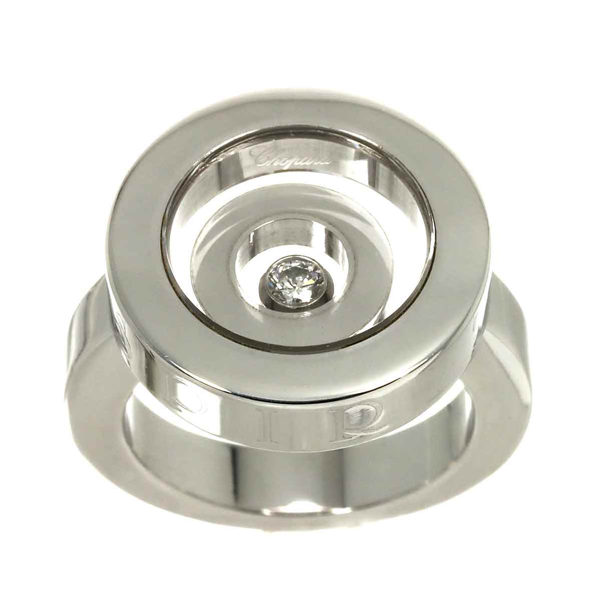 Happy Spirit Diamond Ring 18K WG 750 Size4.75-5(US)