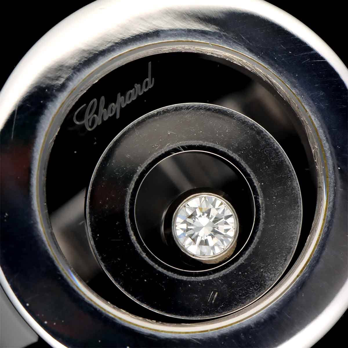 Happy Spirit Diamond Ring 18K WG 750 Size4.75-5(US)