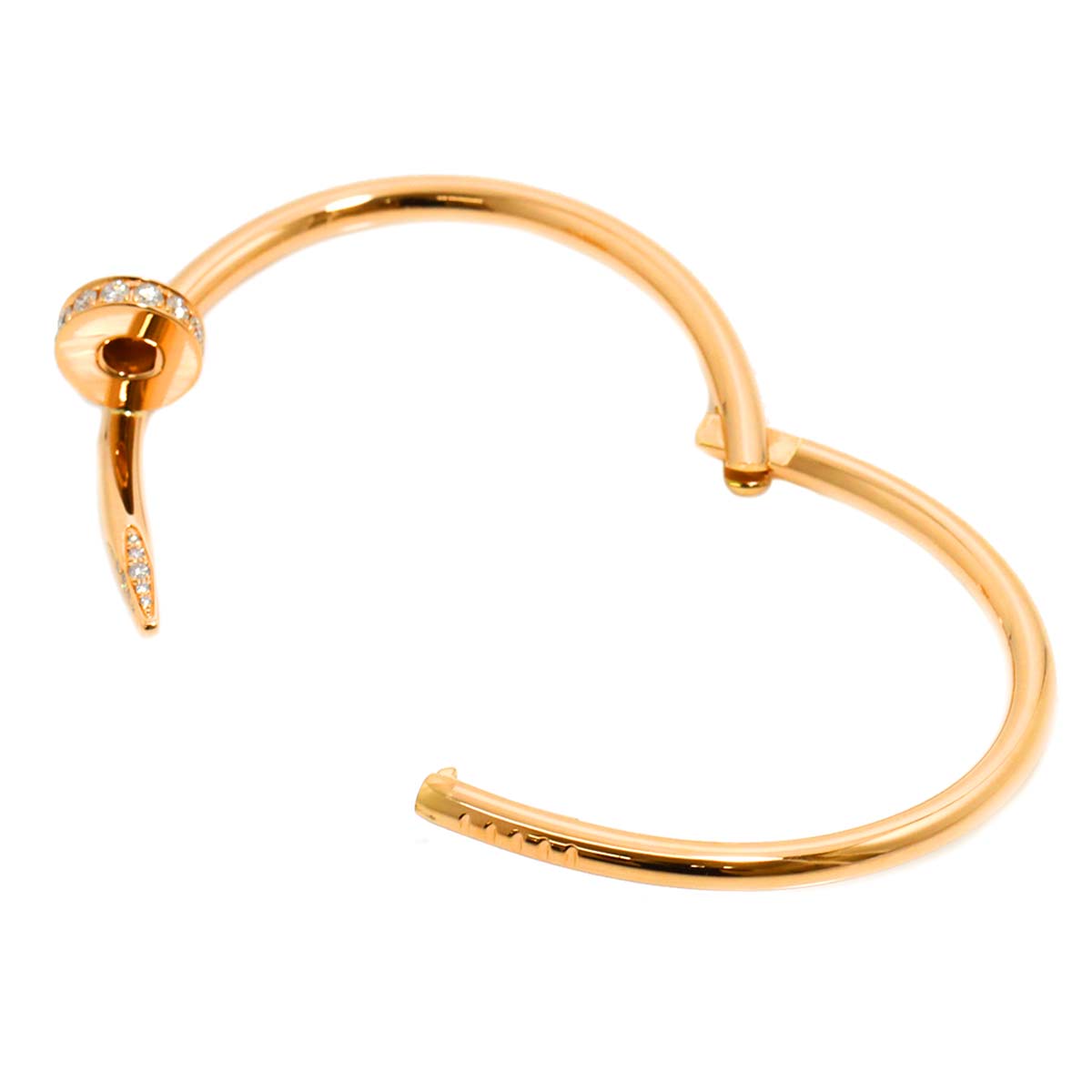 Juste Un Clou Bracelet Diamond 18K Pink Gold 750 size15