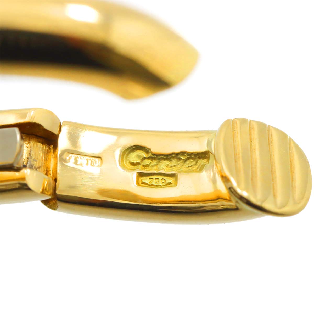 Earrings Clip-on 18K YG WG PG 750