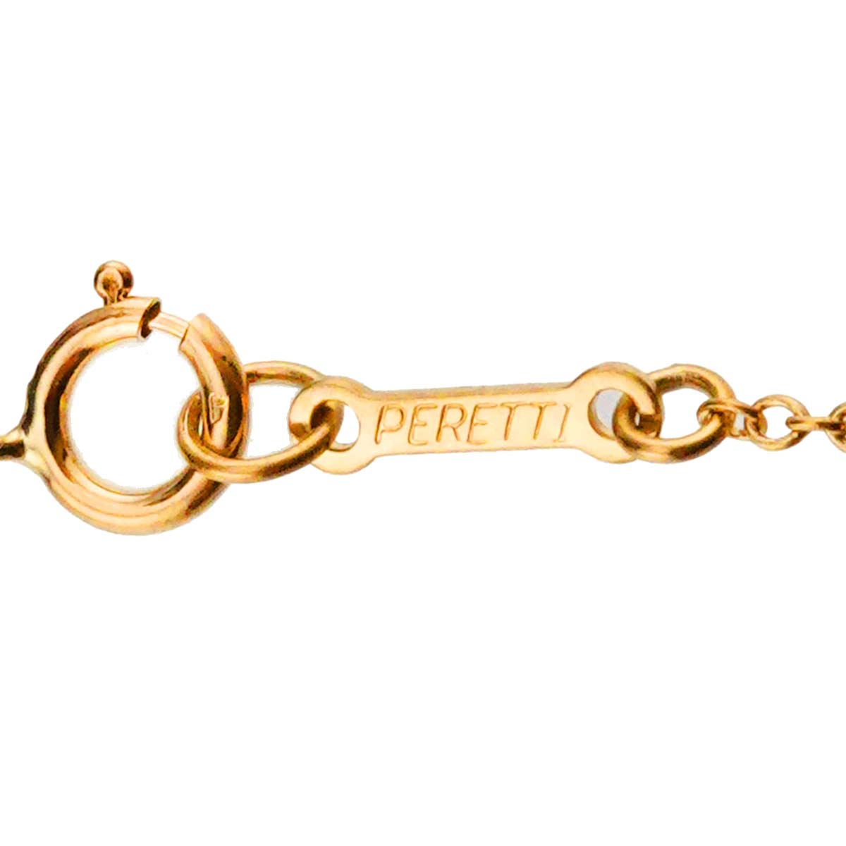 Bean Necklace 18K Yellow Gold 750