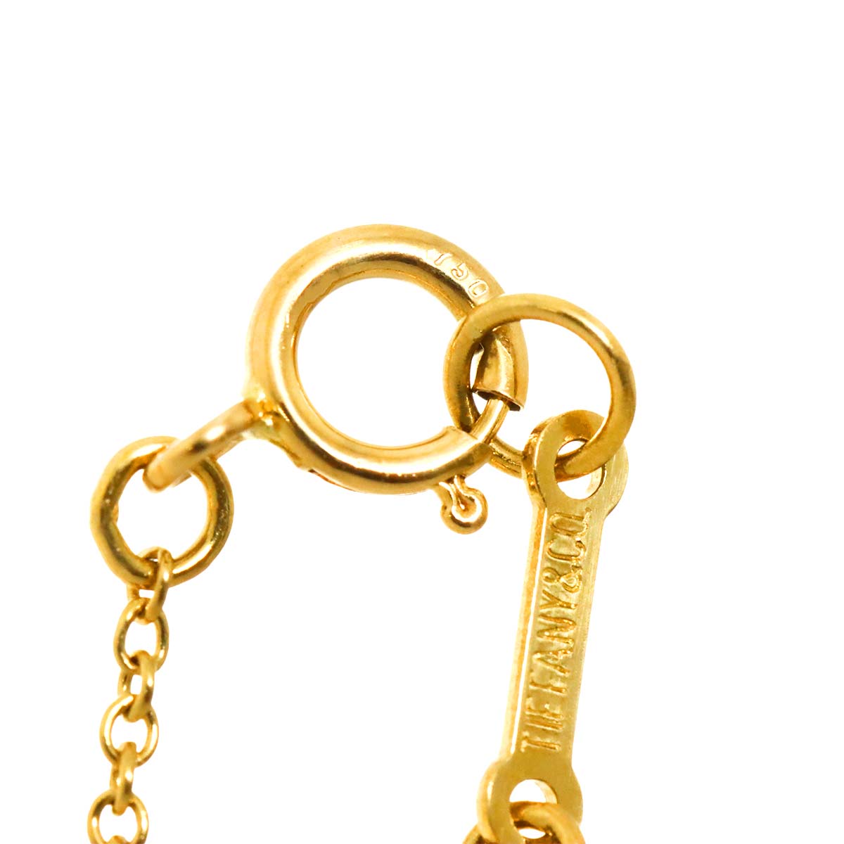 Bean Necklace 18K Yellow Gold 750