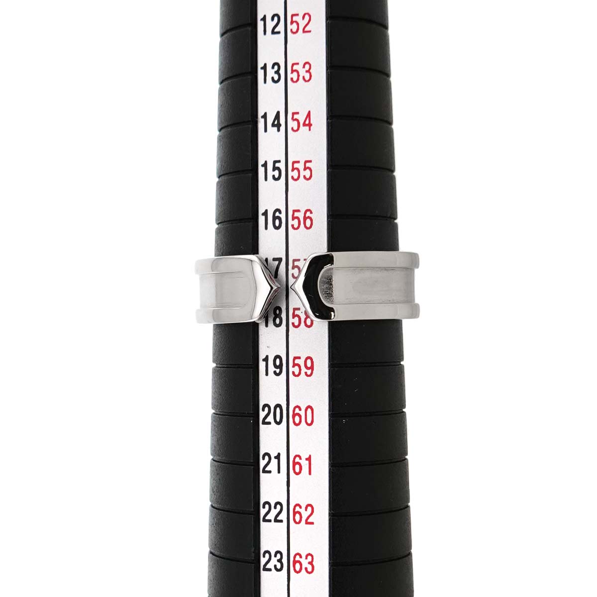 C2 2C Ring 18K White Gold 750 size58 8-8.25(US)