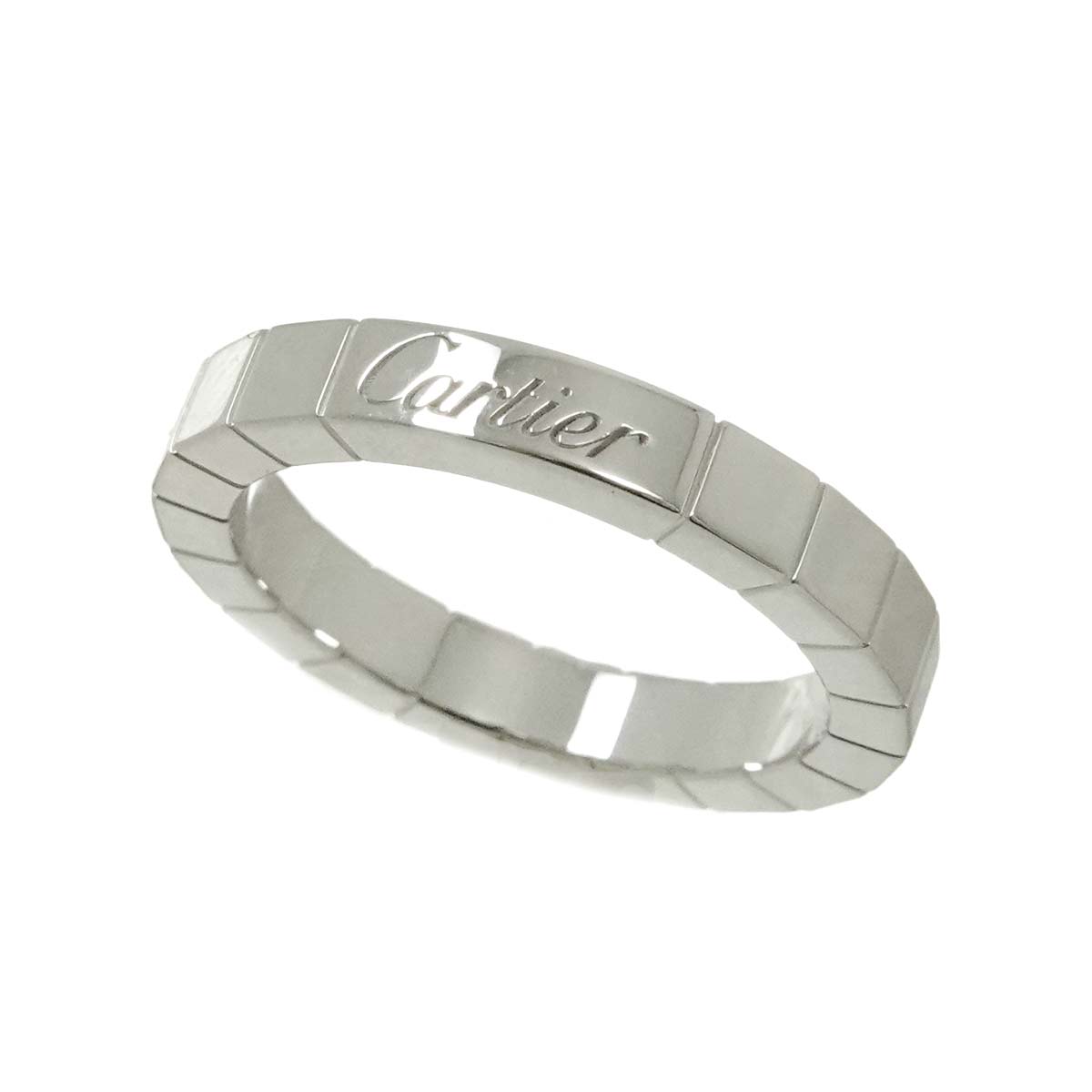 Laniere Ring 18K White Gold 750 Size50 5.25(US)